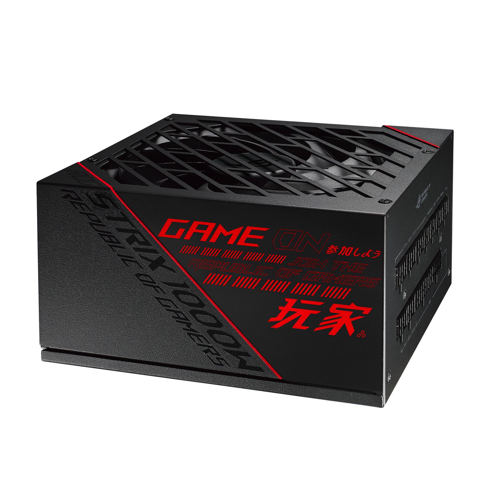 ASUS ROG STRIX 1000W Gold Gaming Netzteil (16-poliges PCIe-Kabel inkl., 1000 Watt, 80 Plus Gold Zertifizierung, 0dB-Tec