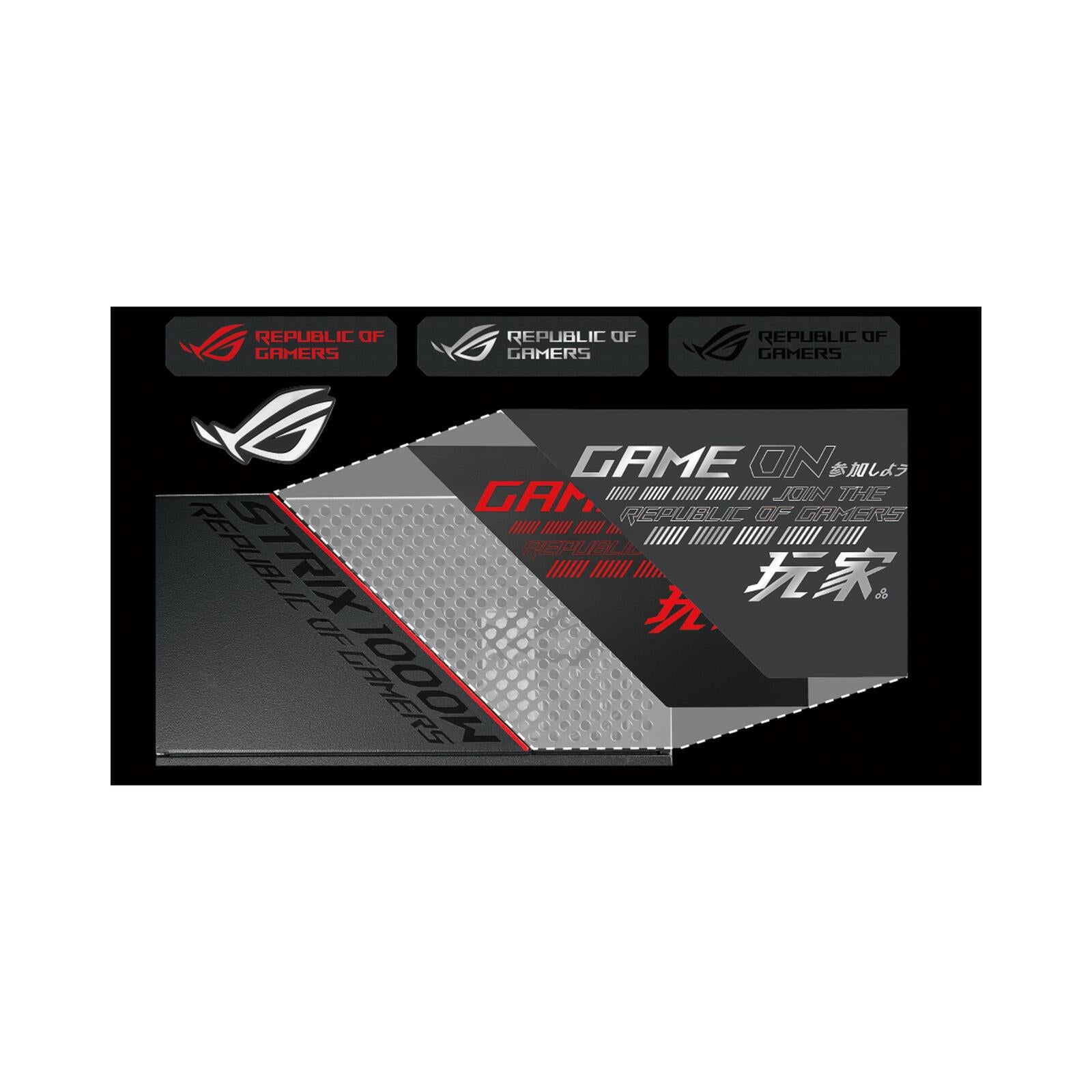 ASUS ROG STRIX 1000W Gold Gaming Netzteil (16-poliges PCIe-Kabel inkl., 1000 Watt, 80 Plus Gold Zertifizierung, 0dB-Tec