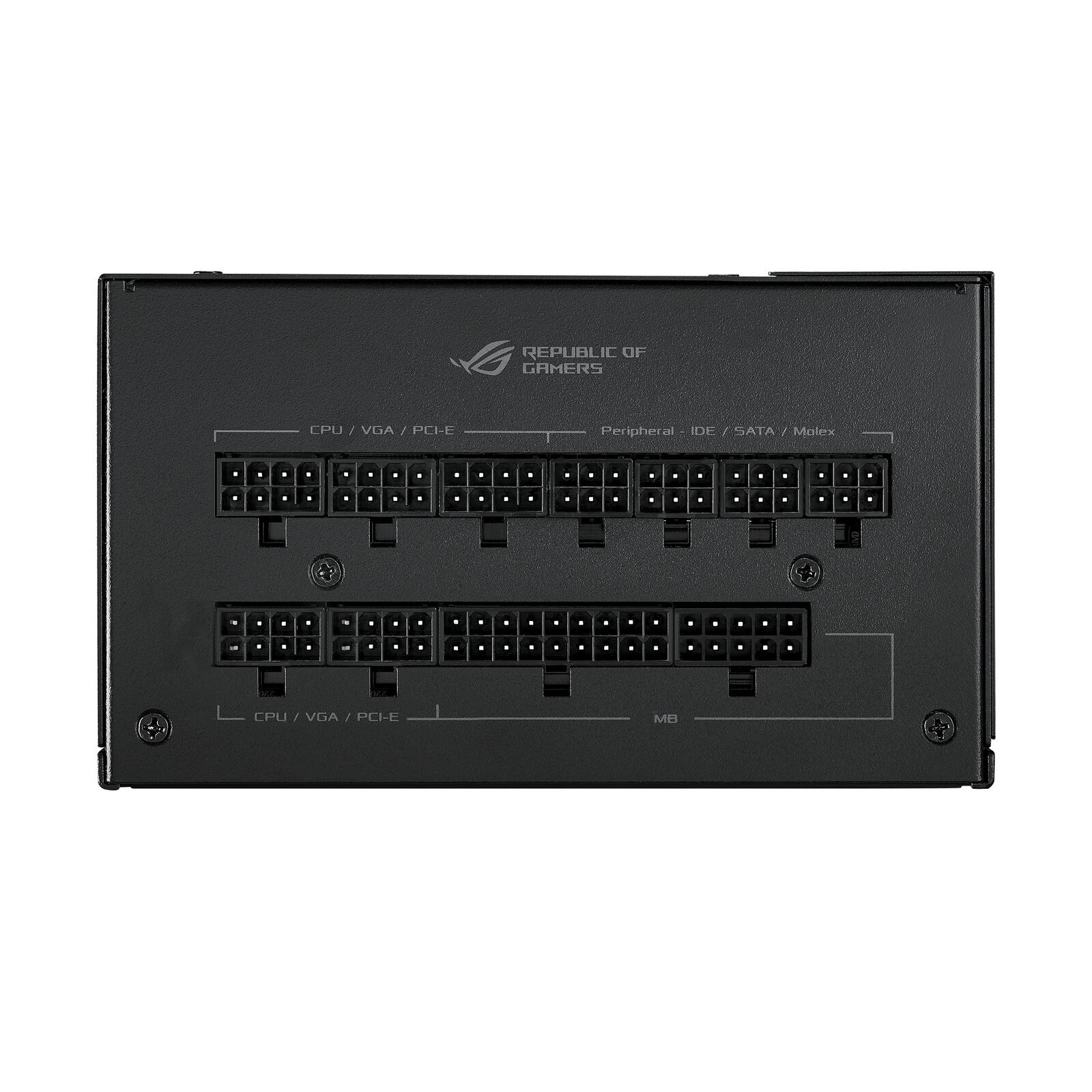 ASUS ROG STRIX 1000W Gold Gaming Netzteil (16-poliges PCIe-Kabel inkl., 1000 Watt, 80 Plus Gold Zertifizierung, 0dB-Tec