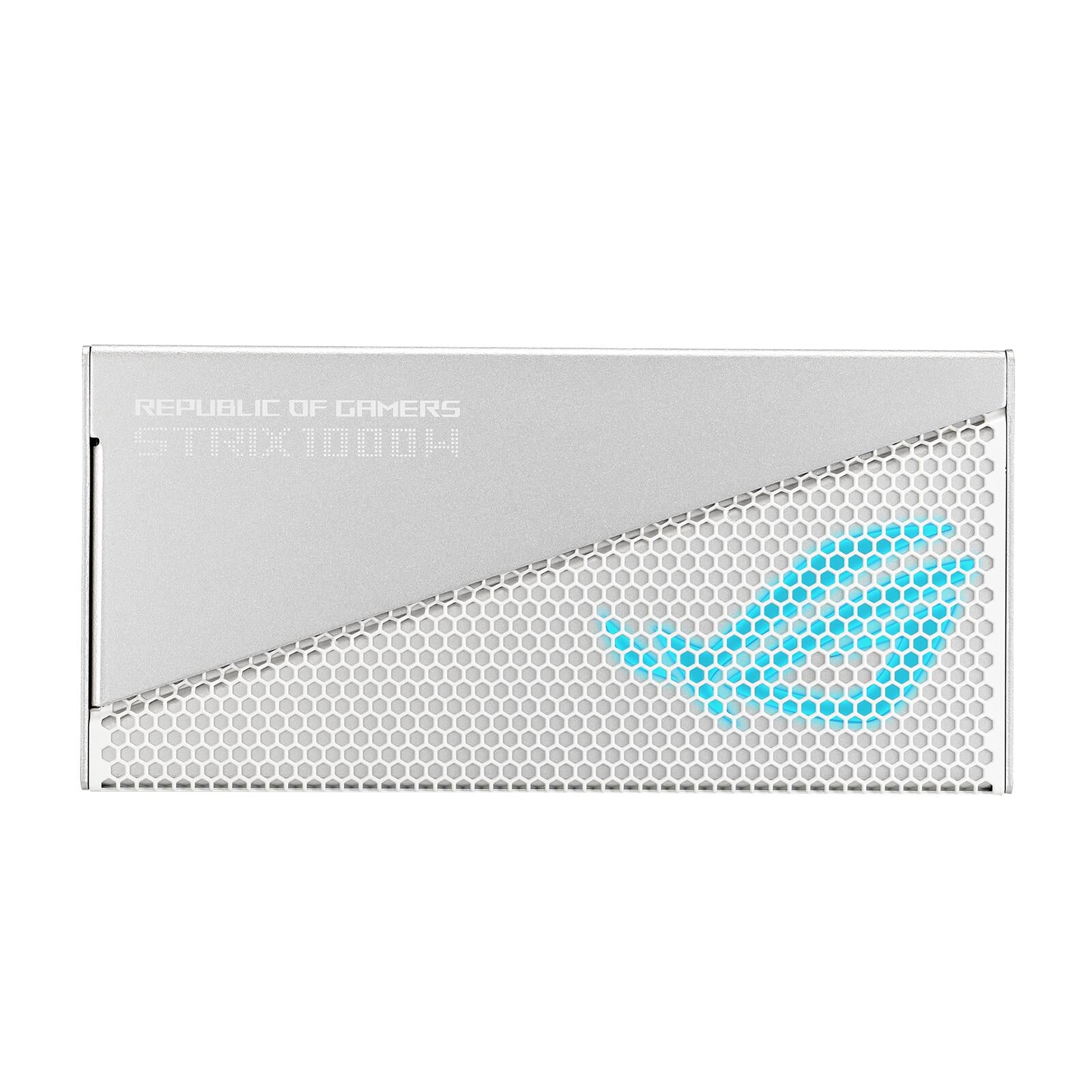 ASUS ROG Strix 1000G Aura White Edition vollmodulares Gaming Netzteil (1000 Watt, Aura Sync ARGB Beleuchtung, ATX 3.0 Ko