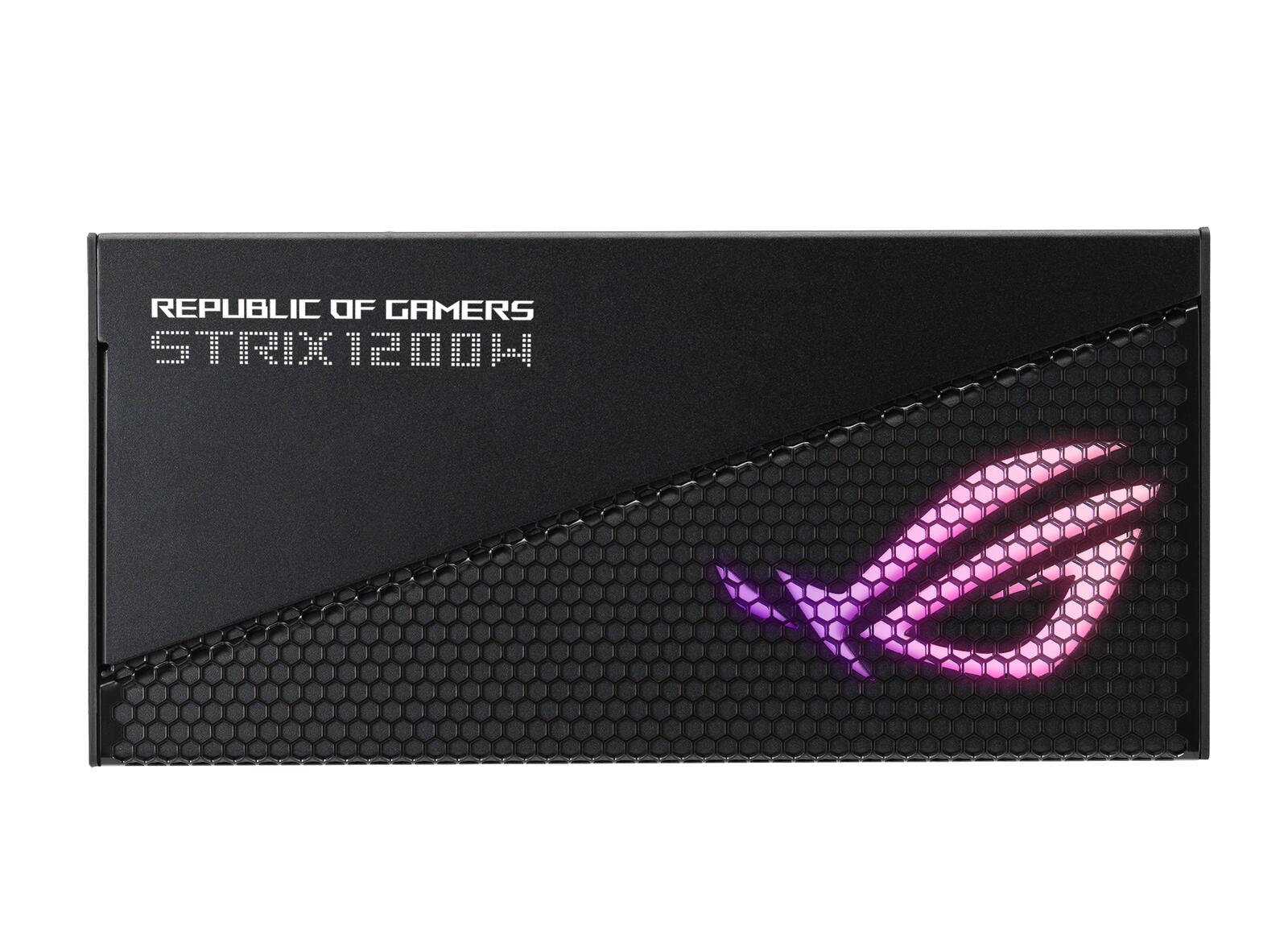 ASUS ROG STRIX 1200W Gold Aura Edition RGB Netzteil (1200 Watt, Aura Sync RGB Belechtung, 80+ Gold Zertifizierung, Axial