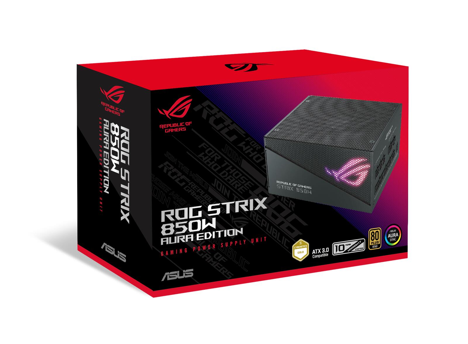 ASUS ROG STRIX 850W Gold Aura Edition RGB Netzteil