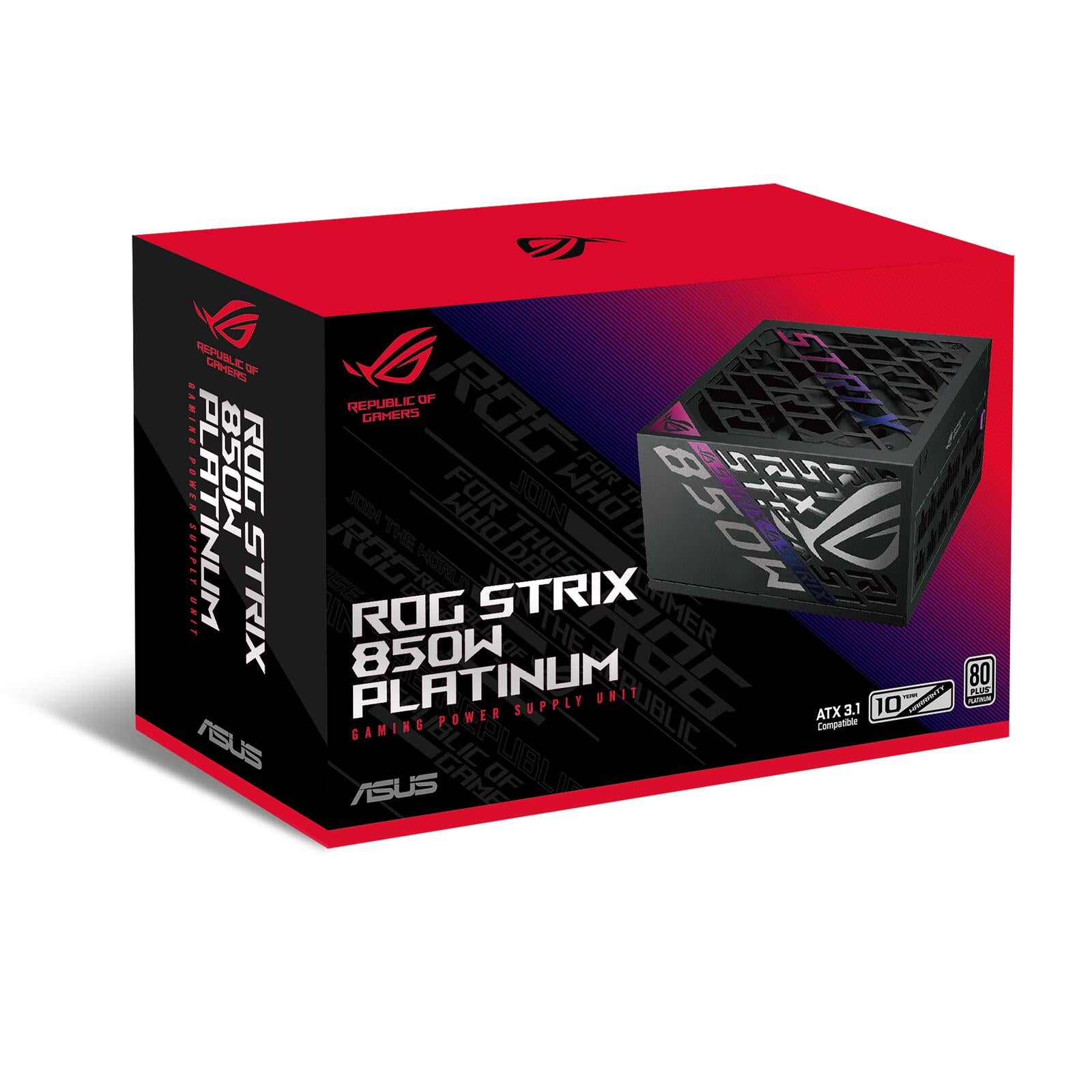 ASUS ROG Strix 850W Platinum Gaming Netzteil