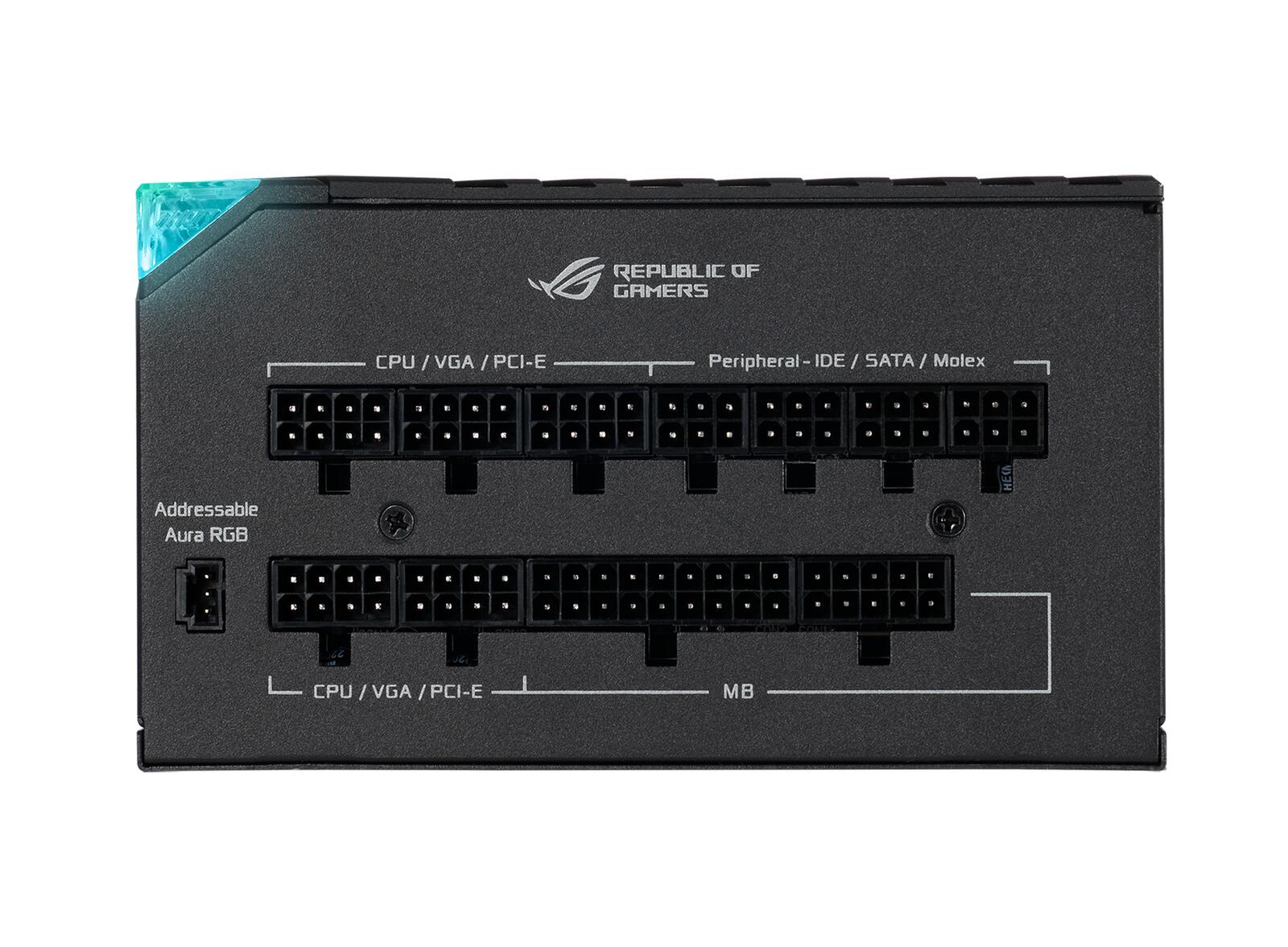 ASUS ROG Thor 850W Platinum II Netzteil (Aura Sync RGB Belechtung, OLED Display,135-mm-Axial-Tech-Lüfter mit PWM-Steueru