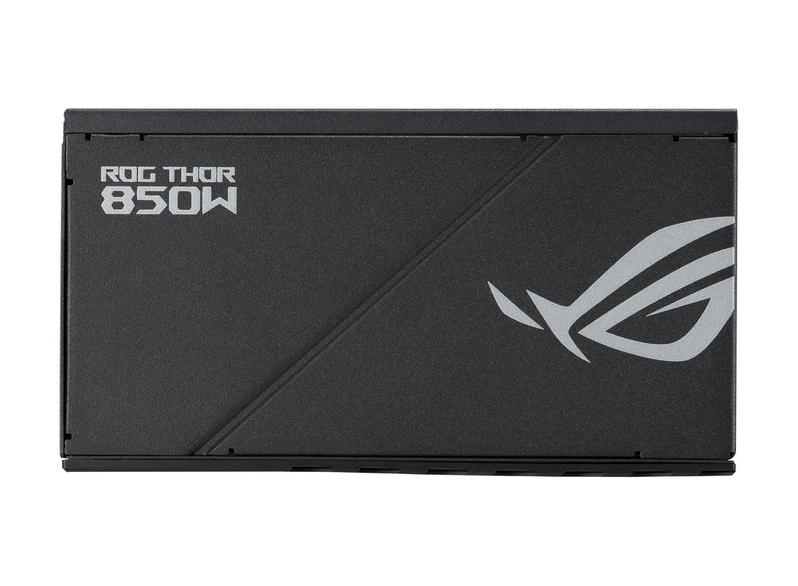 ASUS ROG Thor 850W Platinum II Netzteil (Aura Sync RGB Belechtung, OLED Display,135-mm-Axial-Tech-Lüfter mit PWM-Steueru