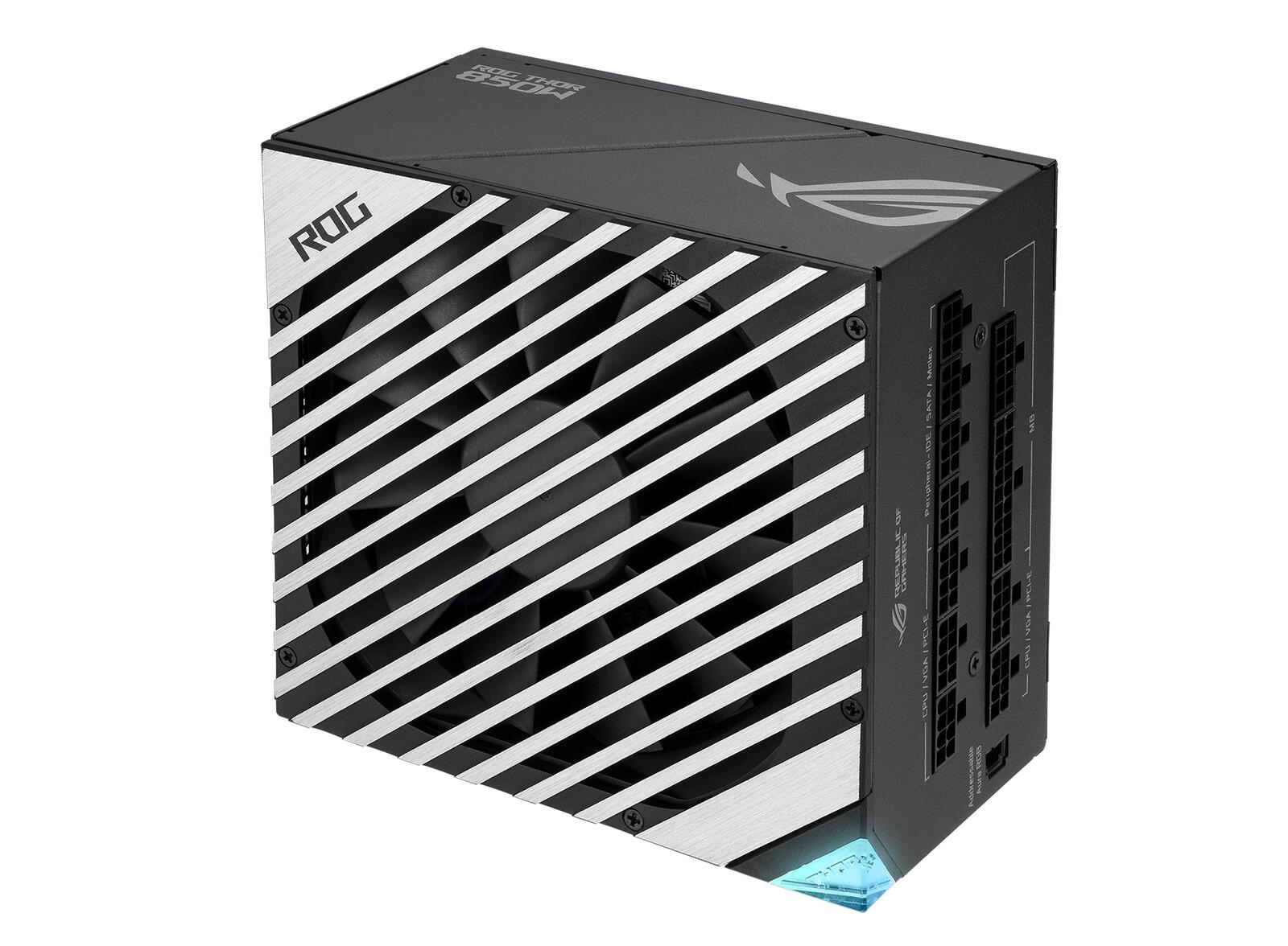 ASUS ROG Thor 850W Platinum II Netzteil (Aura Sync RGB Belechtung, OLED Display,135-mm-Axial-Tech-Lüfter mit PWM-Steueru