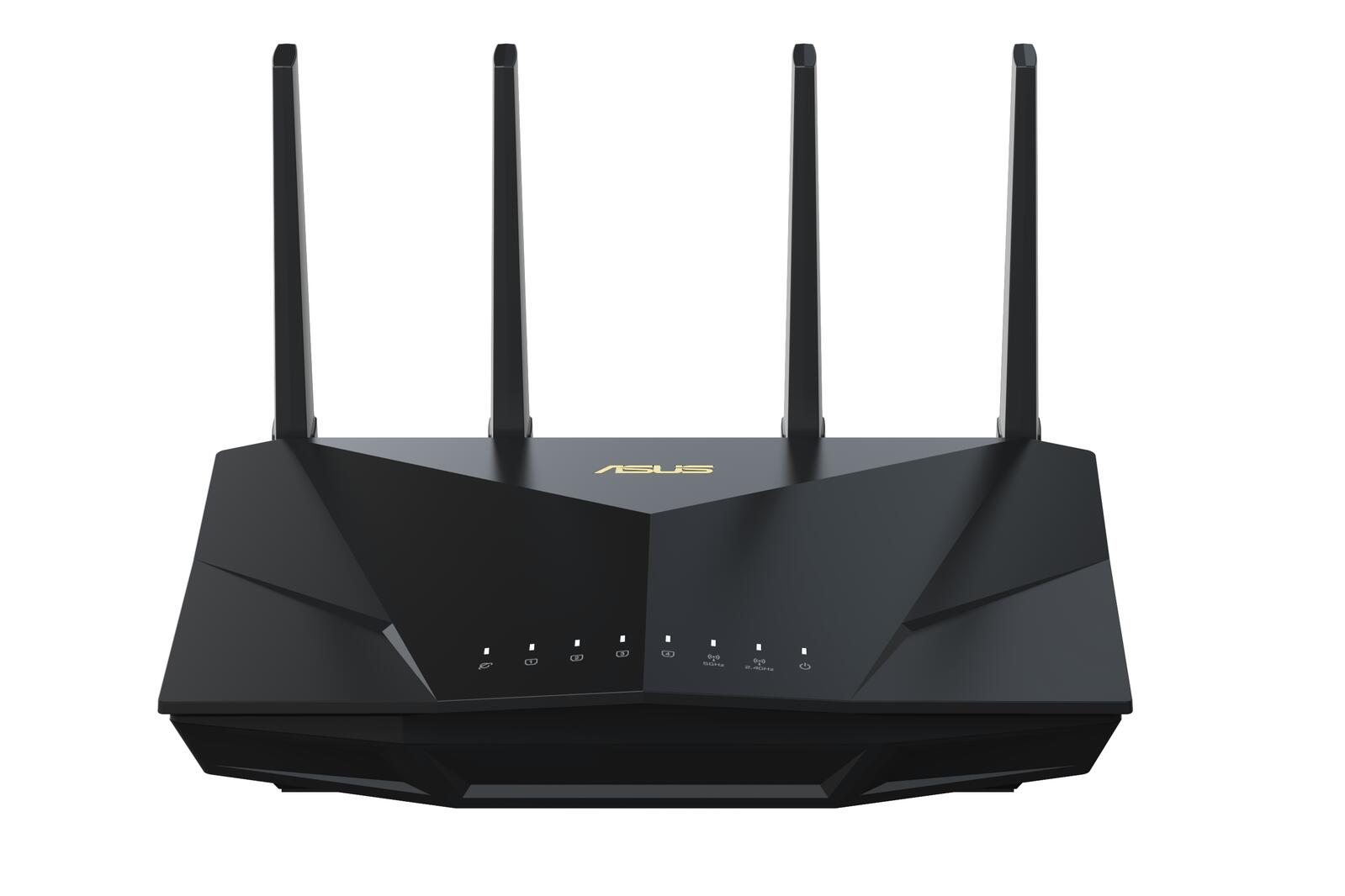 ASUS RT-AX5400 AiMesh Dual Band WiFi 6 kombinierbarer Router (Tethering als 4G und 5G Router-Ersatz, integriertes VPN, A