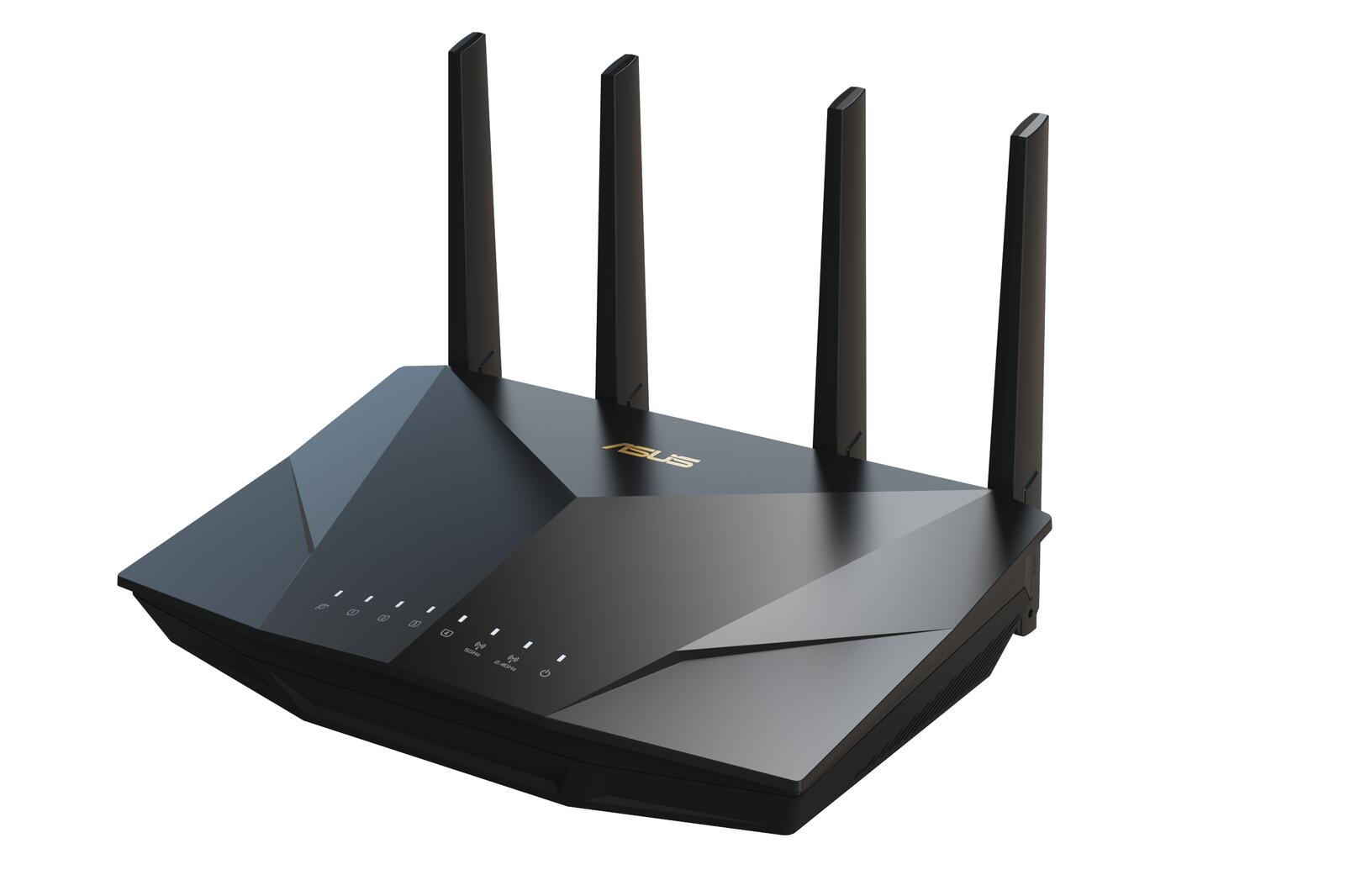 ASUS RT-AX5400 AiMesh Dual Band WiFi 6 kombinierbarer Router (Tethering als 4G und 5G Router-Ersatz, integriertes VPN, A