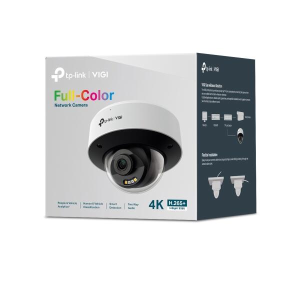 TP-Link VIGI 8 MP Vollfarb-Dome-Netzwerkkamera InSight S285 (2.8mm)