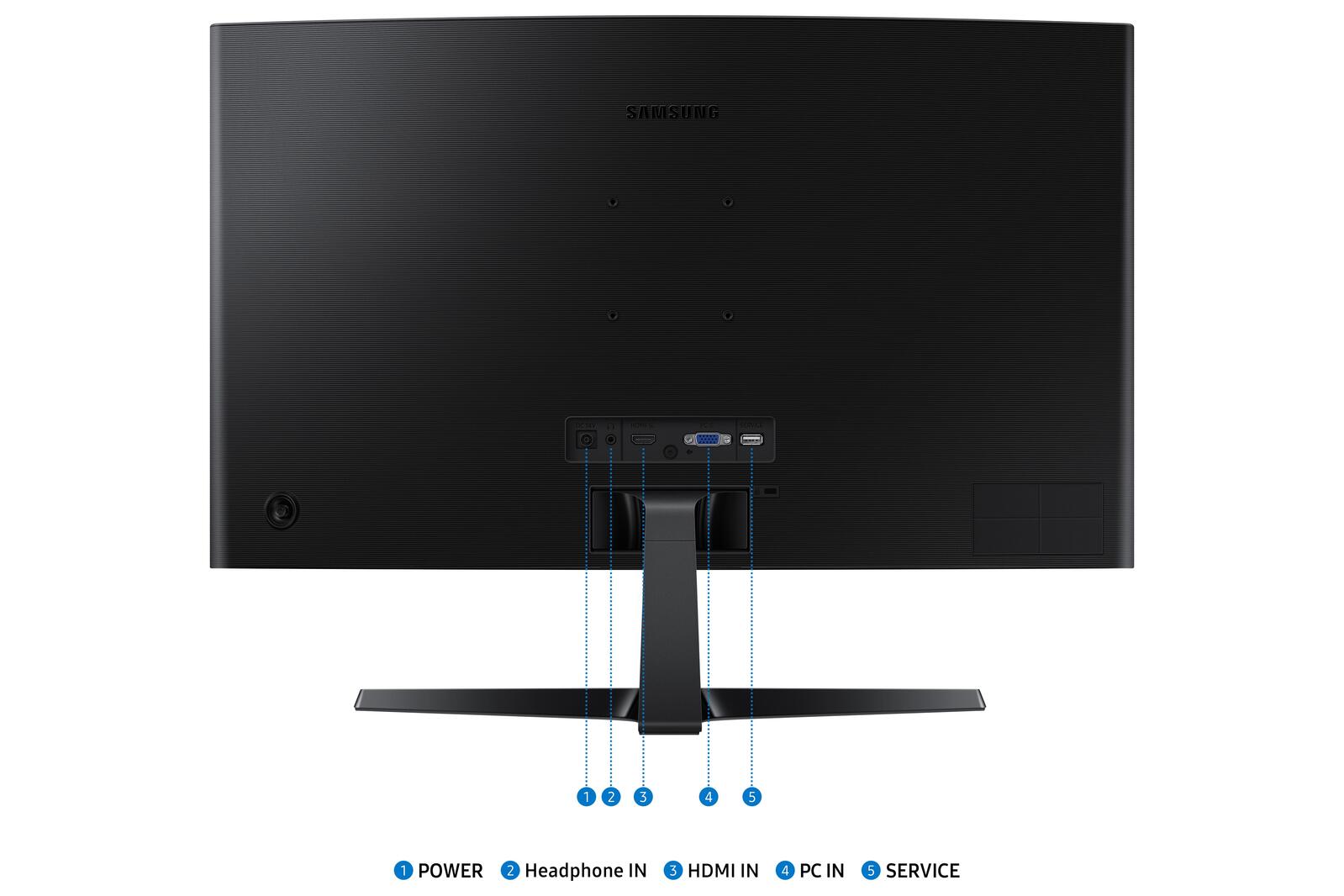 Samsung LS27D366GAUXEN Curved Essential Monitor 68cm (27 Zoll)