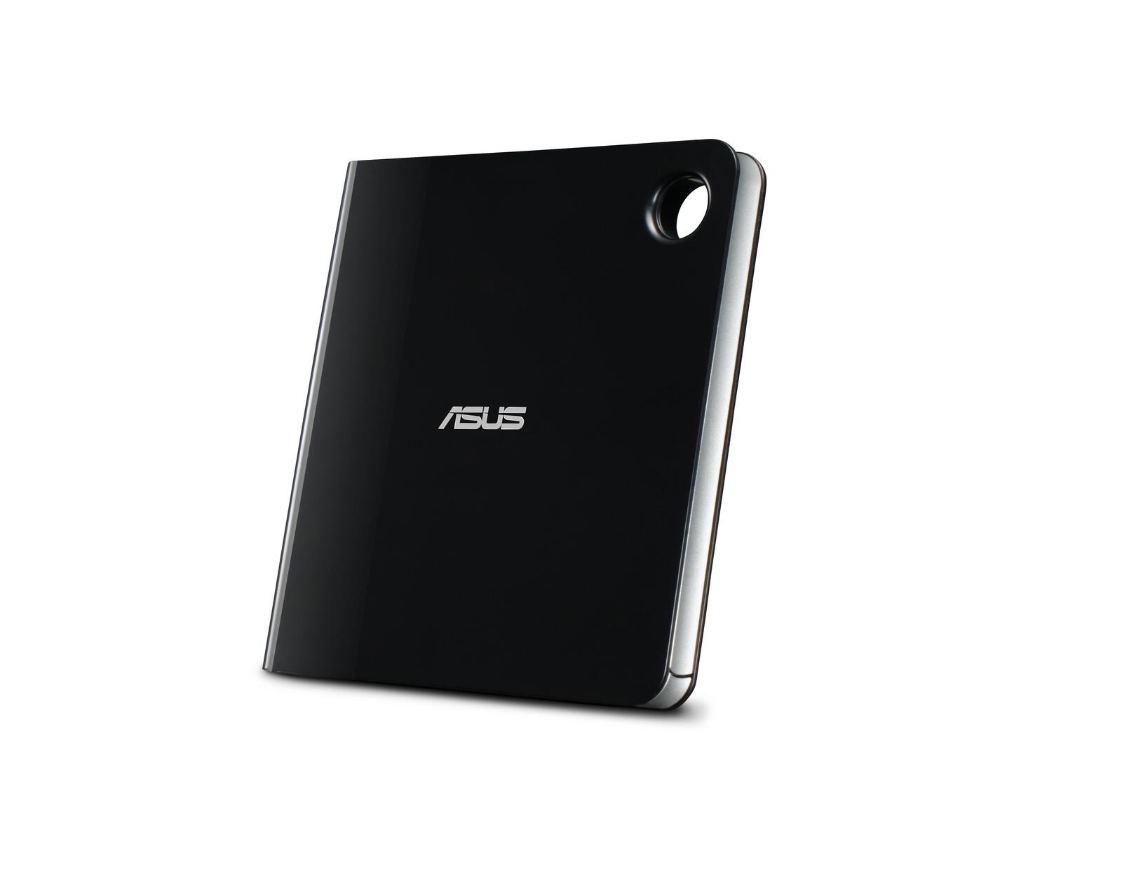 ASUS SBW-06D5H-U tragbarer USB 3.1 Gen 1 Blu-Ray-Brenner (M-DISC-Unterstützung, USB 3.1, inkl. CyberLink Power2Go 8, Cyb