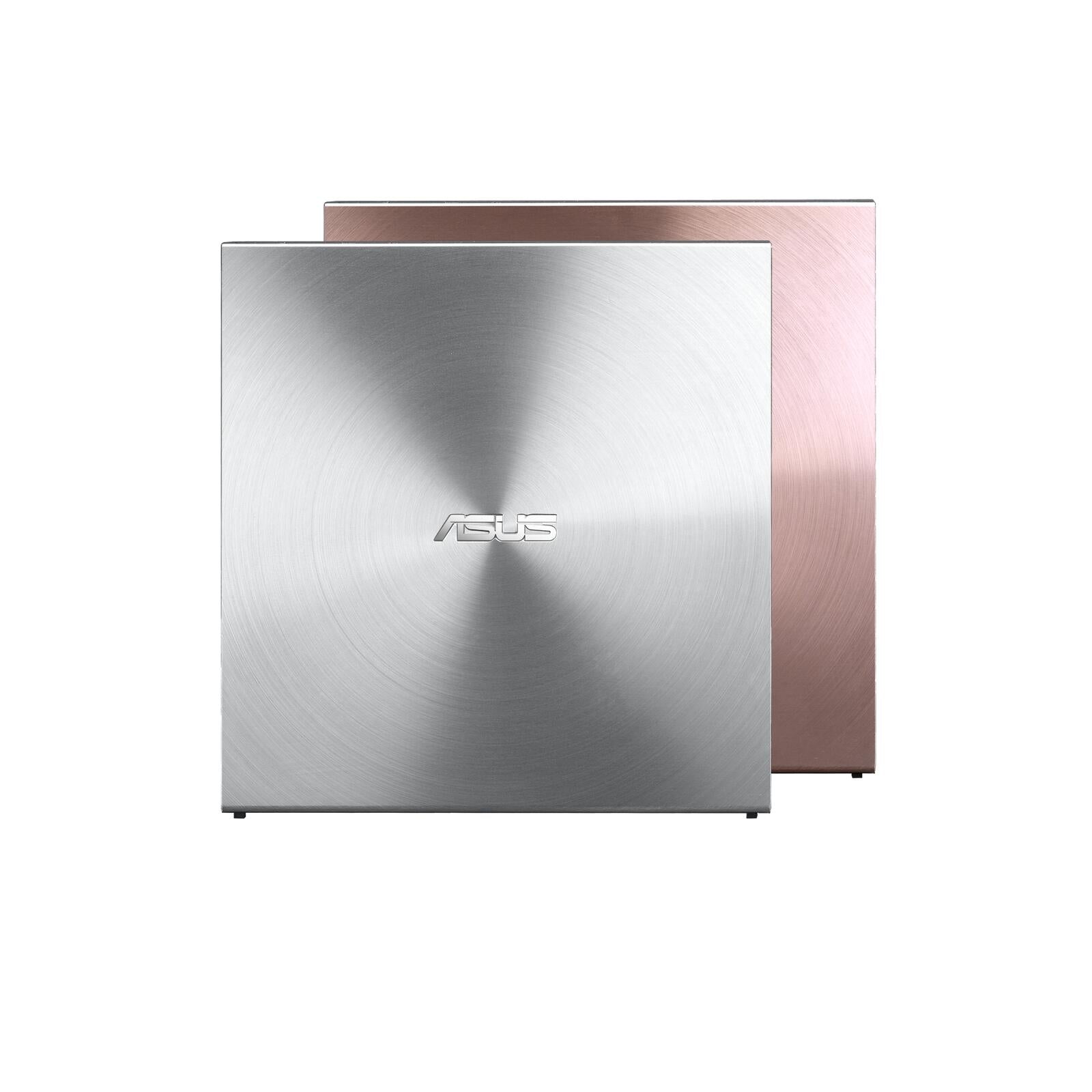 ASUS SDRW-08U5S-U UltraDrive externer Slim DVD Brenner (8x DVD±R, 6x DVD±R DL, 5x DVD-RAM, USB 2.0) (inkl. Brennsoftware