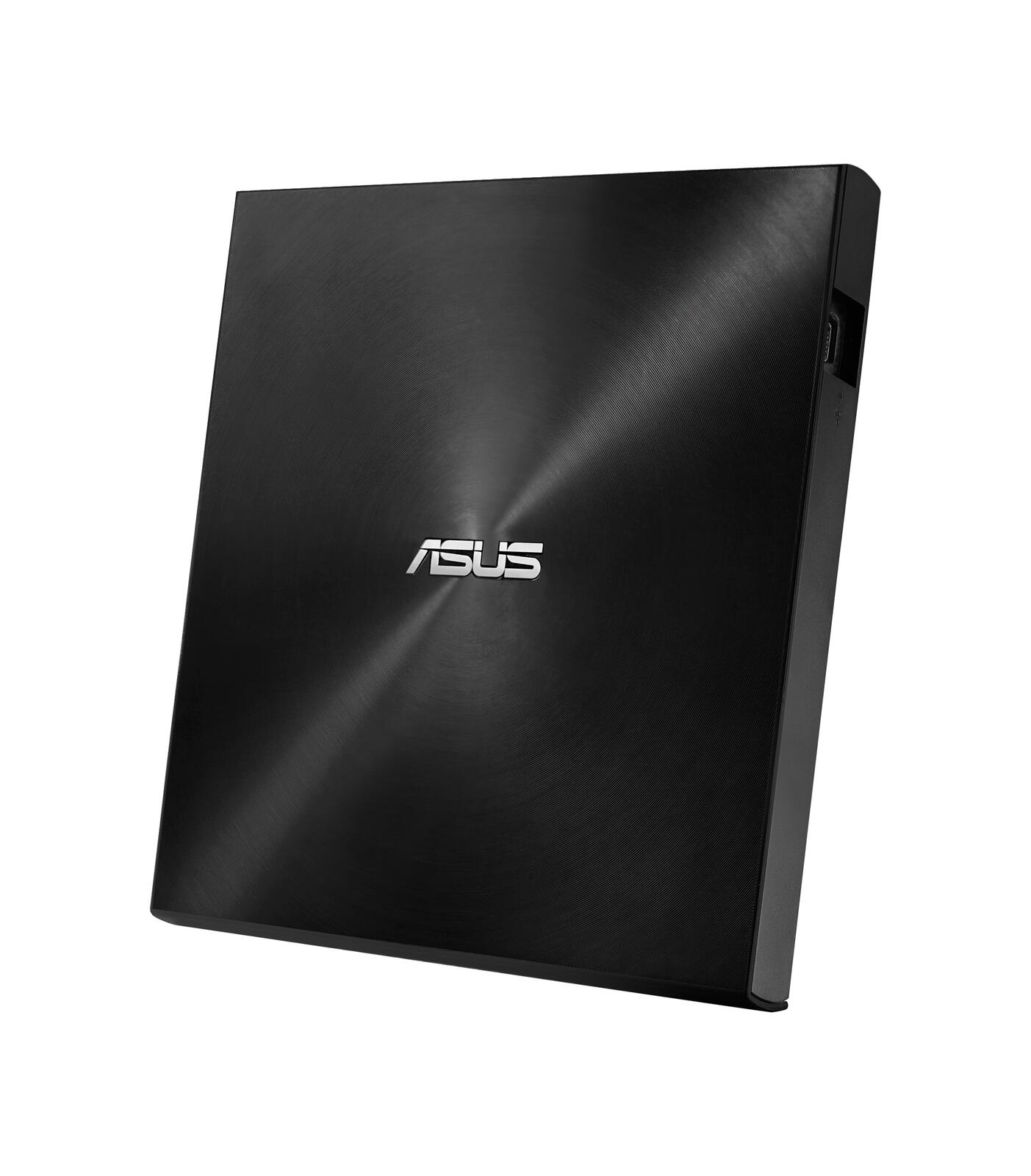 ASUS Zen Drive 2 externer Ultra SLIM DVD Brenner (inkl. 2 M-Disk Rohlingen, Brennsoftware & Nero Backup App, 8x DVD±R, 6