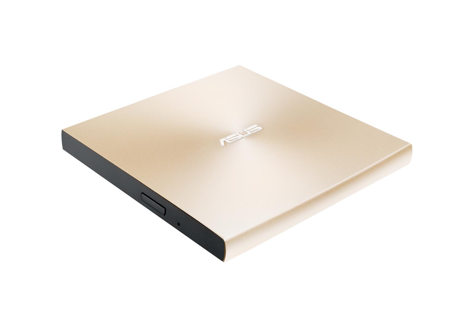 Asus ZenDrive U9M USB-C externer Ultra SLIM DVD Brenner (inkl. USB-C Kabel, Brennsoftware & Nero Backup App), für Apple
