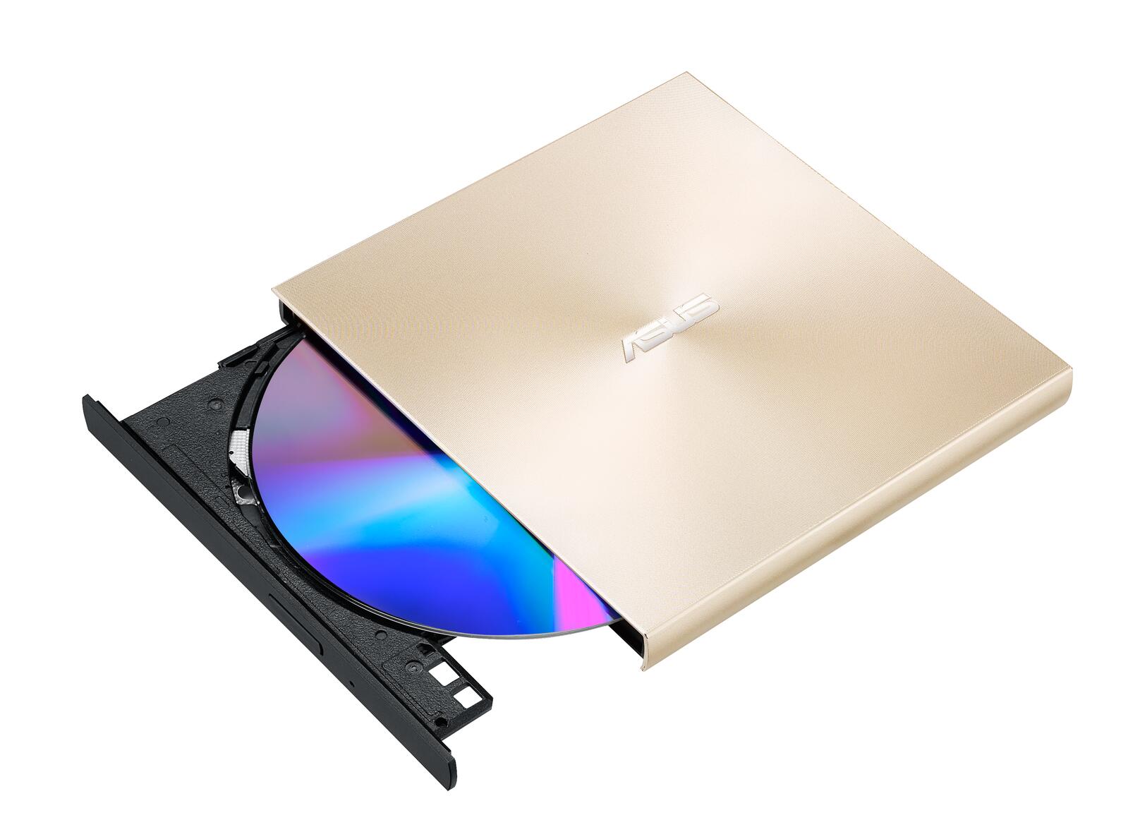 Asus ZenDrive U9M USB-C externer Ultra SLIM DVD Brenner (inkl. USB-C Kabel, Brennsoftware & Nero Backup App), für Apple