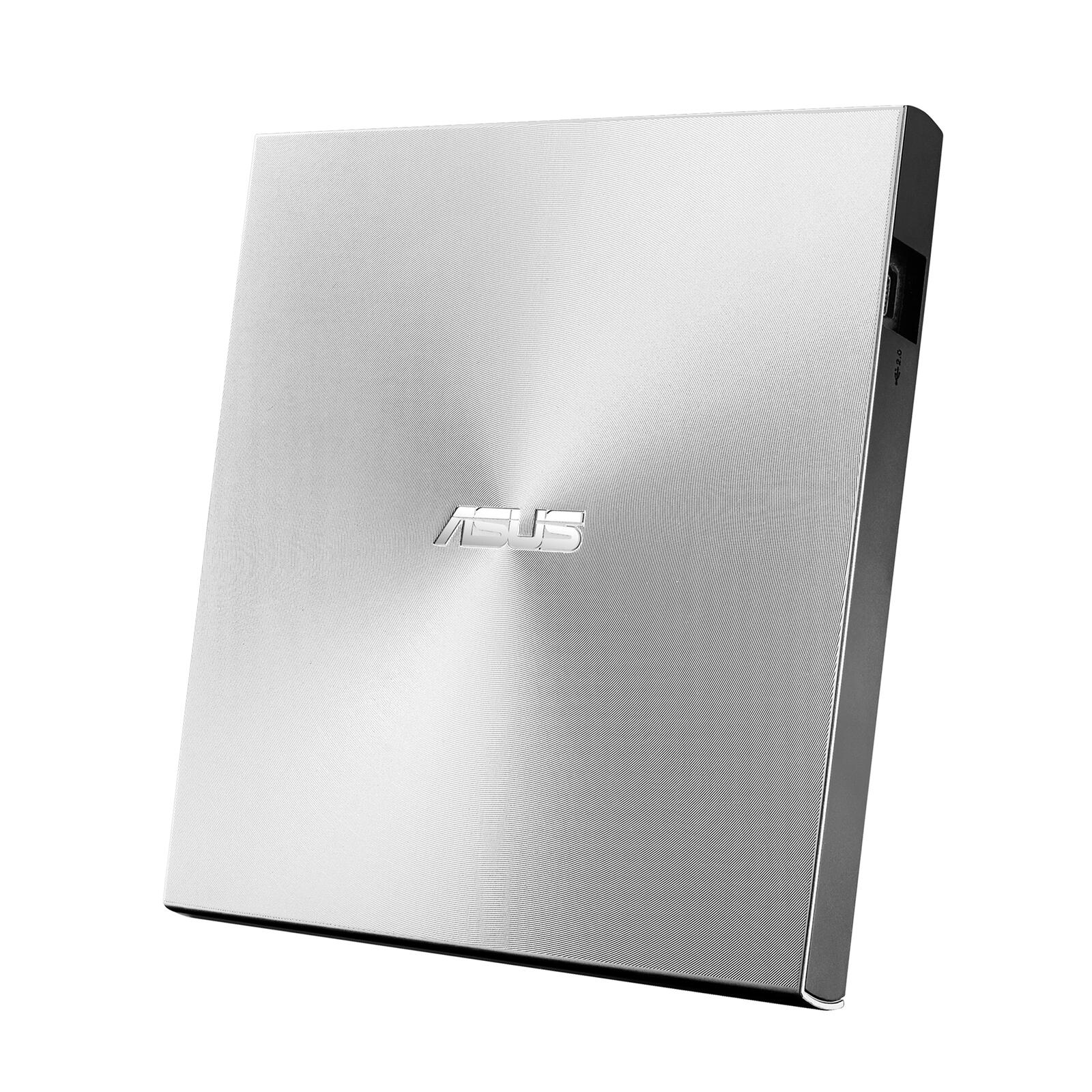 ASUS ZenDrive U8M externes DVD-Laufwerk/Brenner (USB-C®-Schnittstelle, kompatibel mit Windows und Mac OS, M-DISC-Unterst