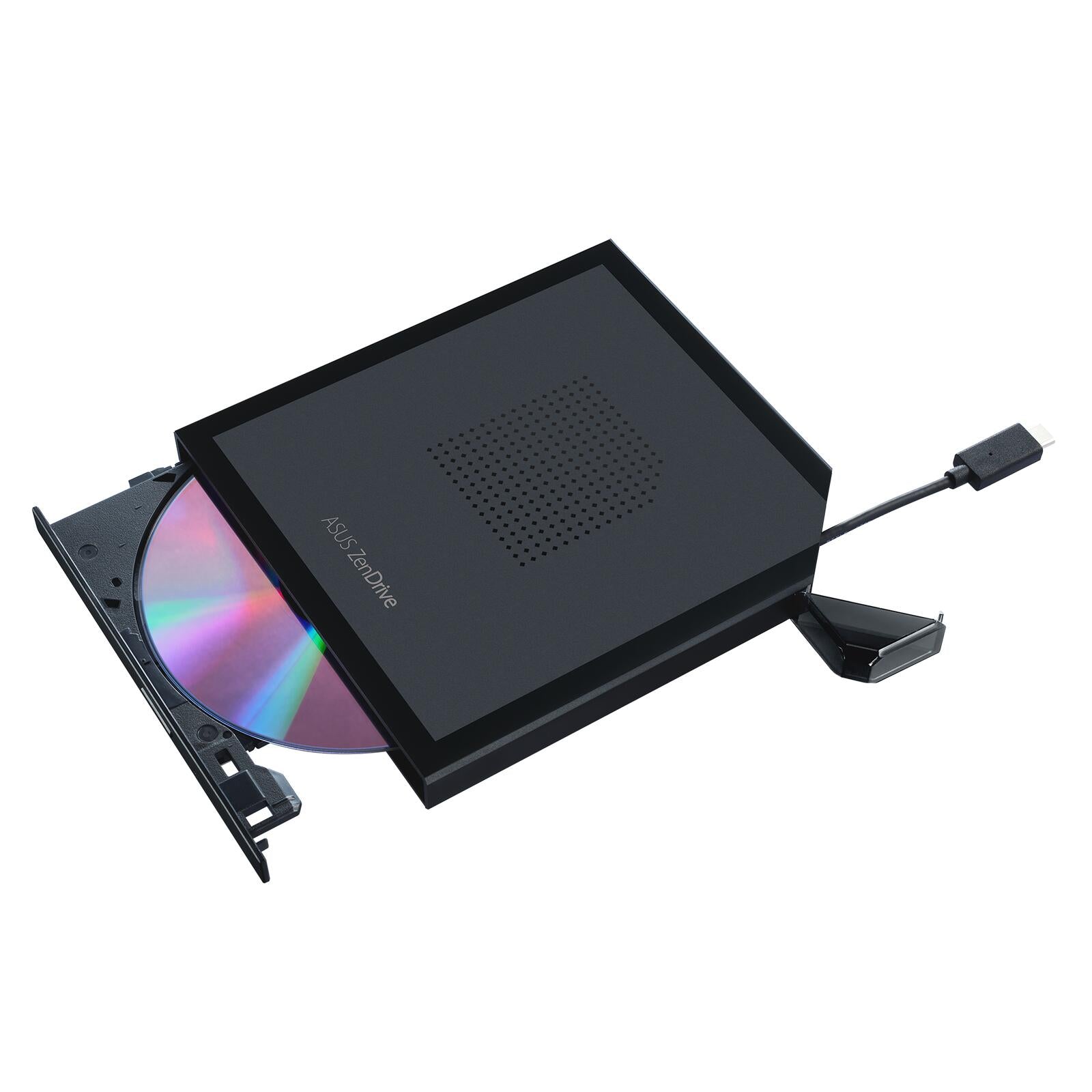 ASUS ZenDrive V1M (SDRW-08V1M-U) externes DVD-Laufwerk und-Brenner (integriertes Kabel-Storage-Design, USB-C-Schnittstel