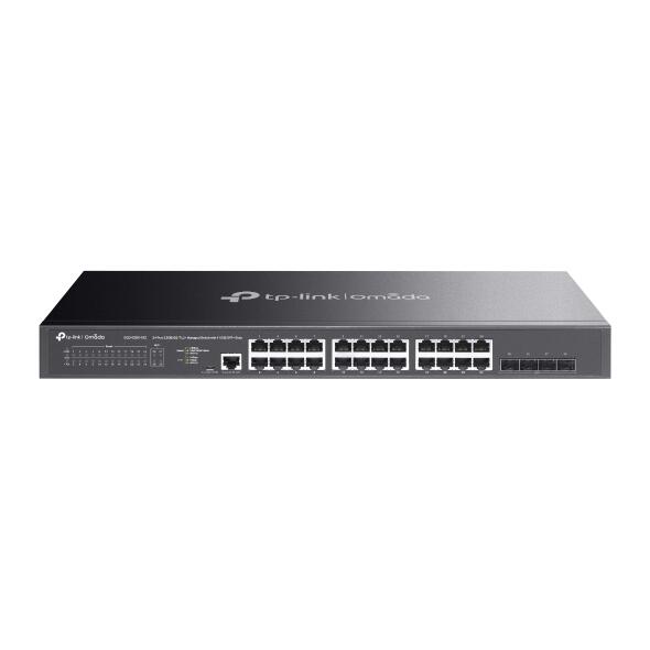TP-Link Omada SG3428X-M2 24-Port 2,5GBASE-T L2+ Managed Switch mit 4 10GE SFP+ Steckplätzen