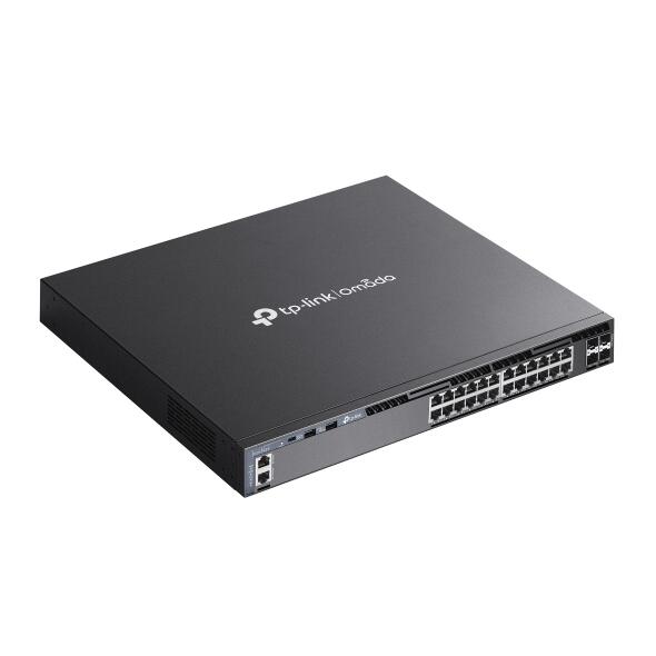 TP-Link Omada SG6428X 24-Port Gigabit Stackable L3 Managed Switch mit 4 10G-Steckplätzen