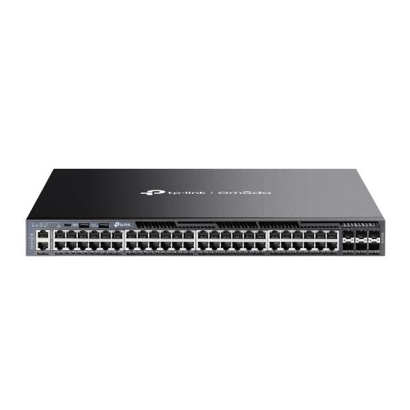 TP-Link Omada SG6654X 48-Port Gigabit Stackable L3 Managed Switch mit 6 10G-Steckplätzen