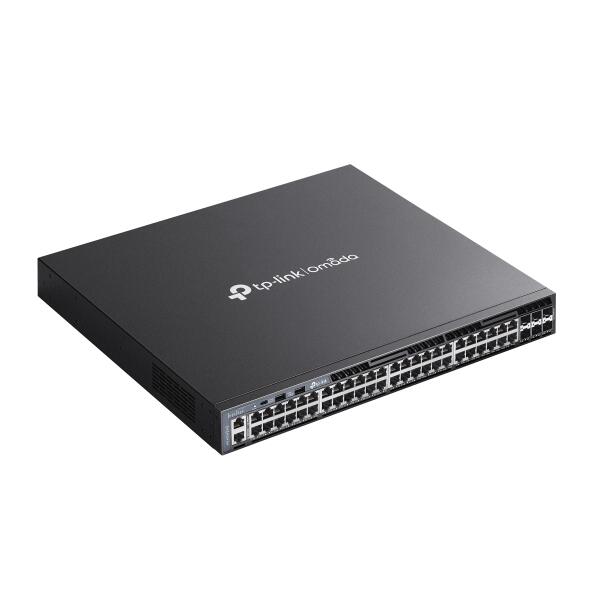 TP-Link Omada SG6654X 48-Port Gigabit Stackable L3 Managed Switch mit 6 10G-Steckplätzen