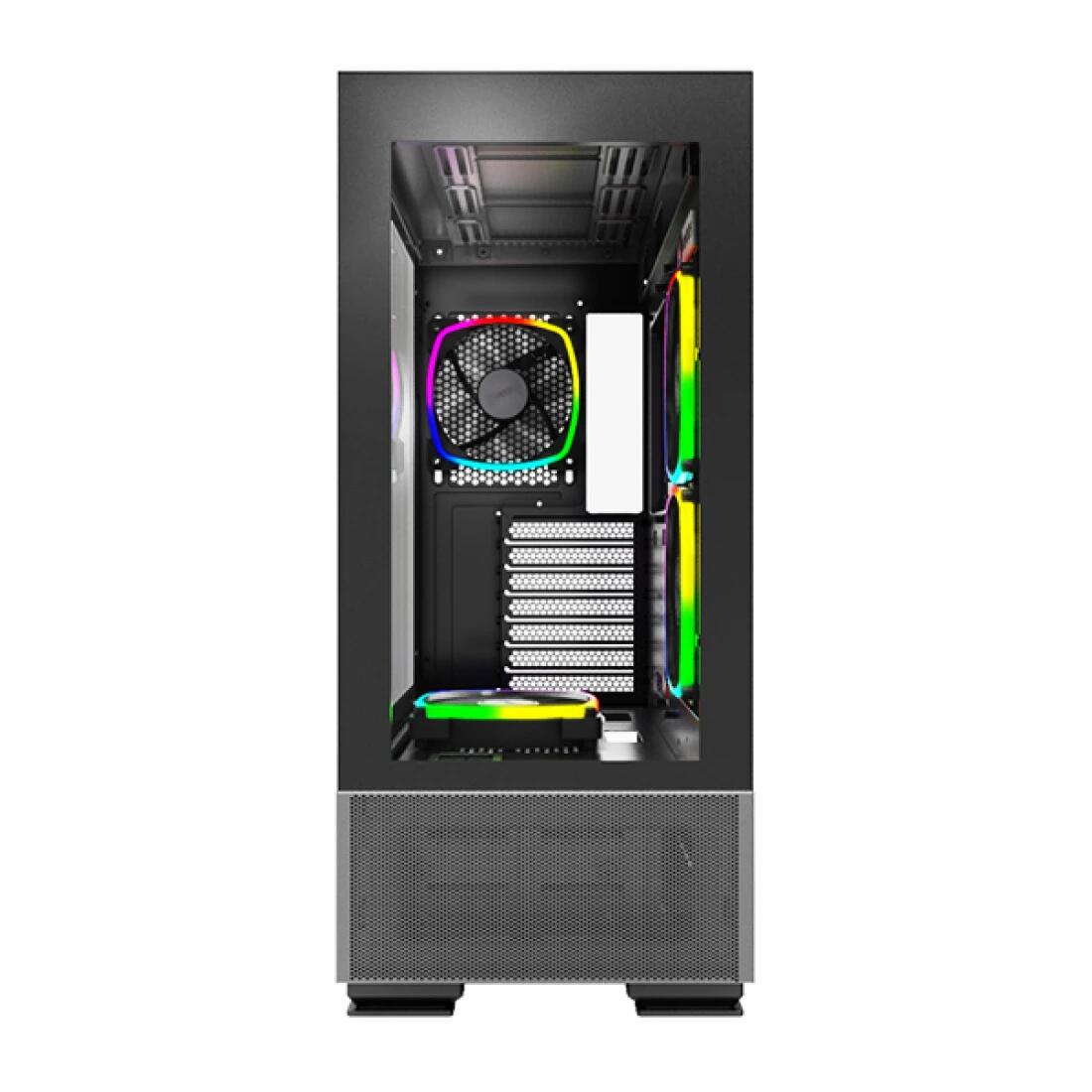 Montech PC Gehäuse Sky Two Midi-Tower Schwarz