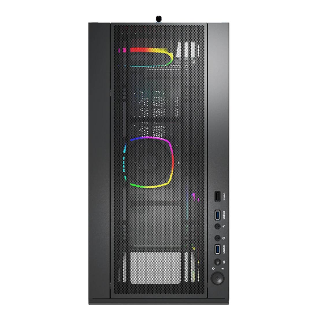 Montech PC Gehäuse Sky Two Midi-Tower Schwarz