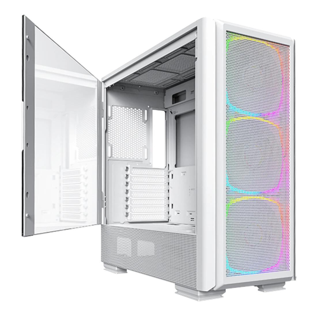Montech PC Gehäuse Sky Two GX Midi-Tower Weiß