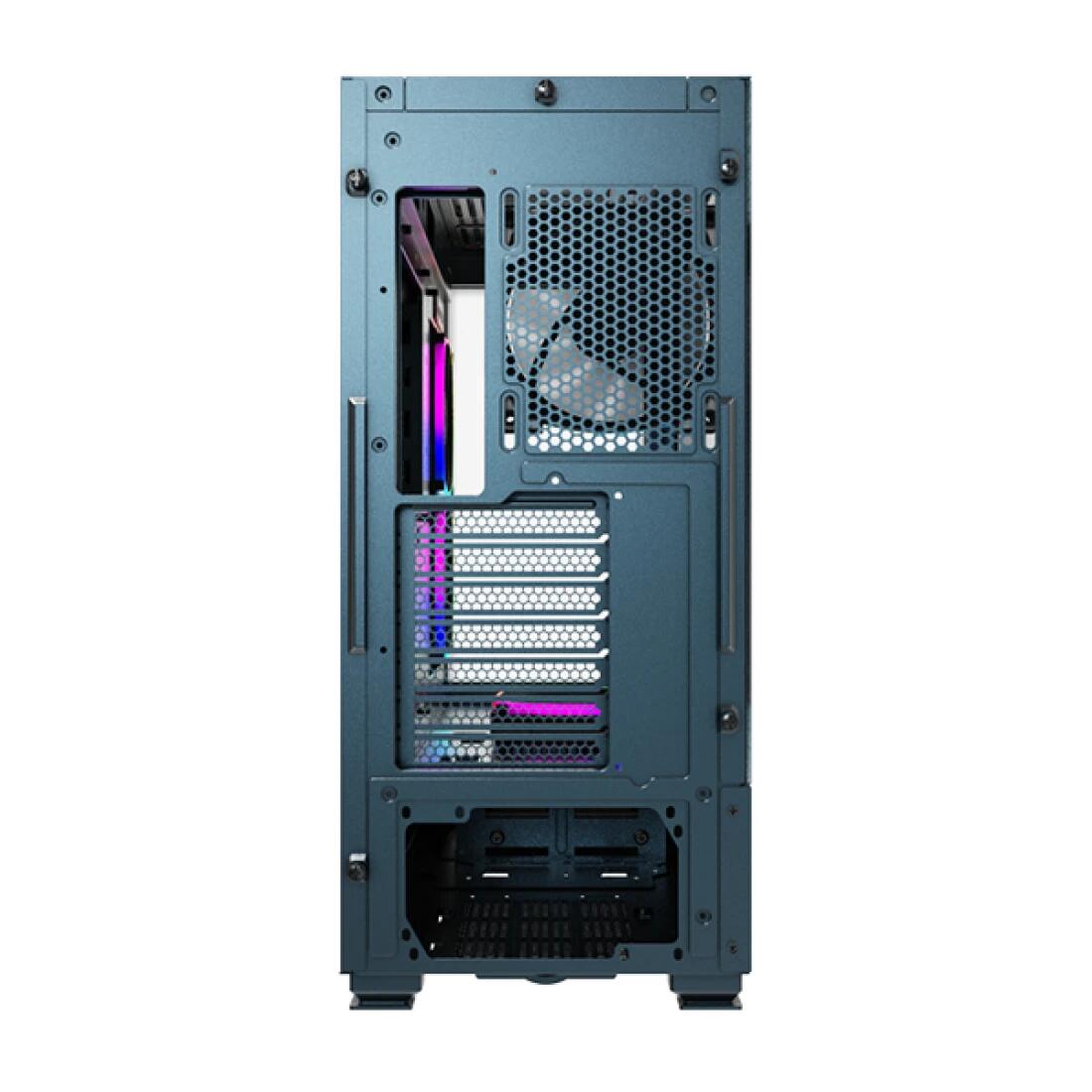 Montech PC Gehäuse Sky Two Midi-Tower Blau