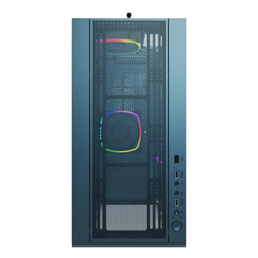Montech PC Gehäuse Sky Two Midi-Tower Blau