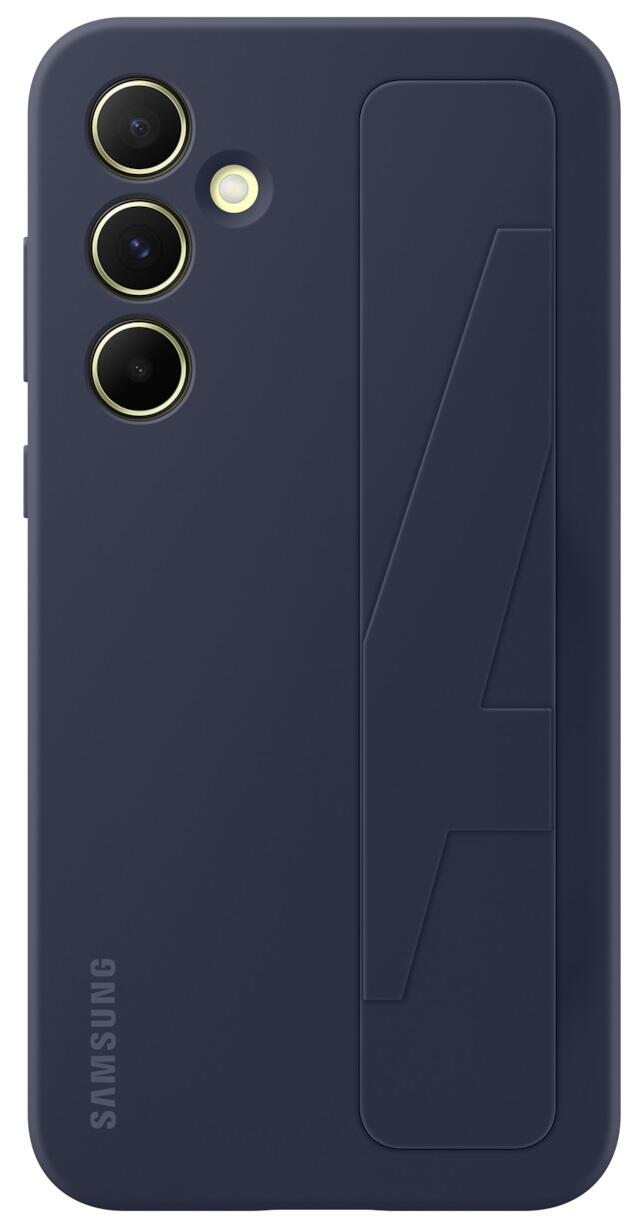 Samsung Standing Grip Case EF-GA556 für das Galaxy A55 5G (blauschwarz)
