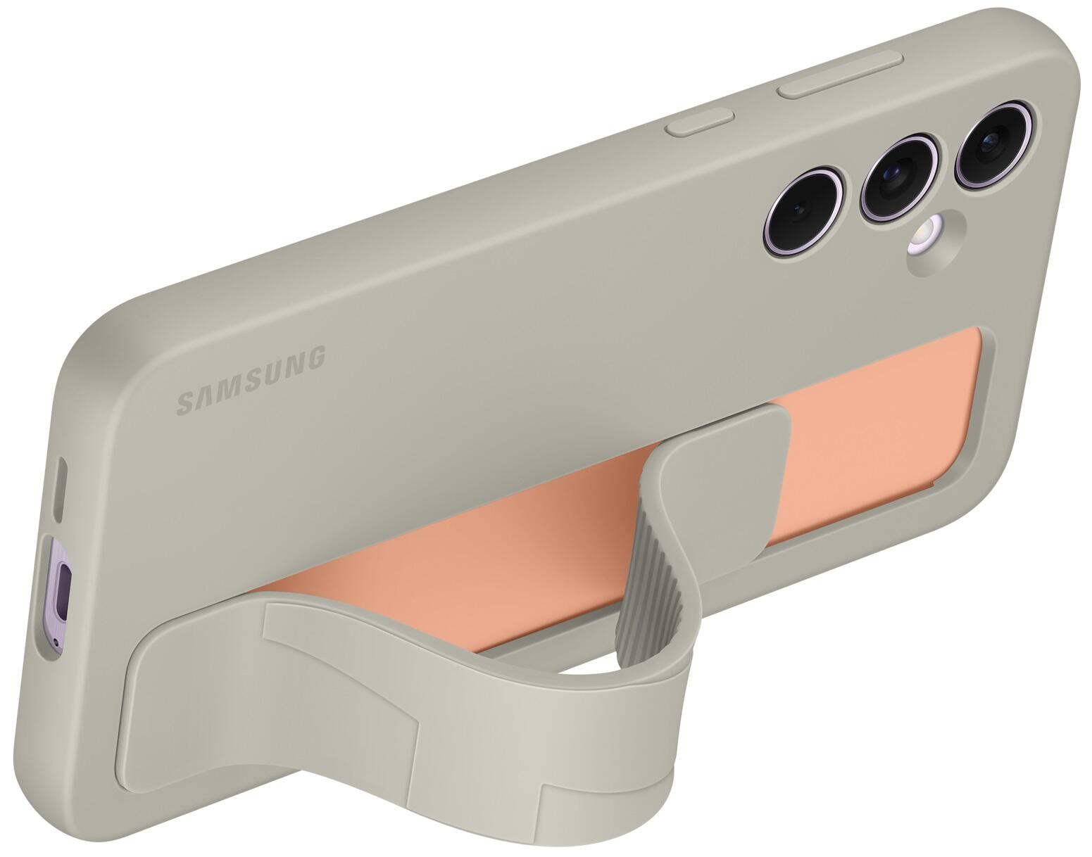 Samsung Standing Grip Case EF-GA556 für das Galaxy A55 5G (grau)