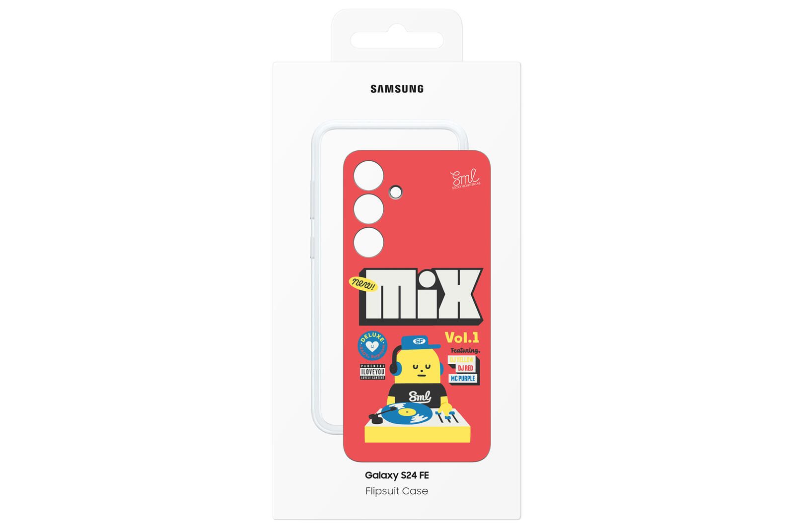 Samsung Flipsuit Case für das Galaxy S24 FE (Red)