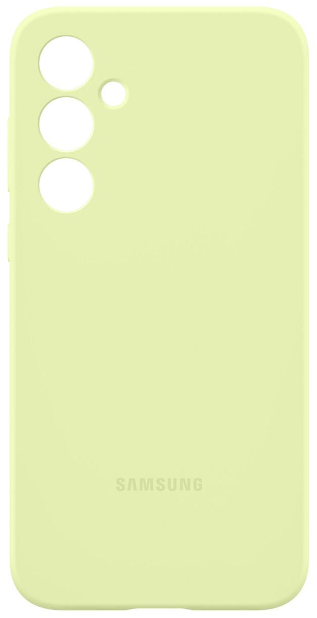 Samsung Silicone Case EF-PA356 für das Galaxy A35 5G (gelbgrün)