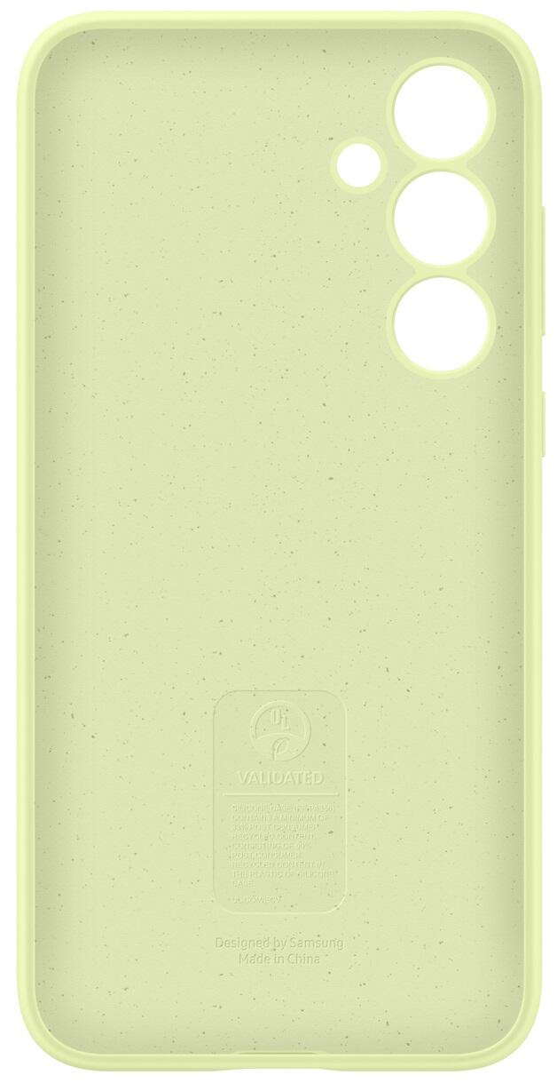 Samsung Silicone Case EF-PA356 für das Galaxy A35 5G (gelbgrün)