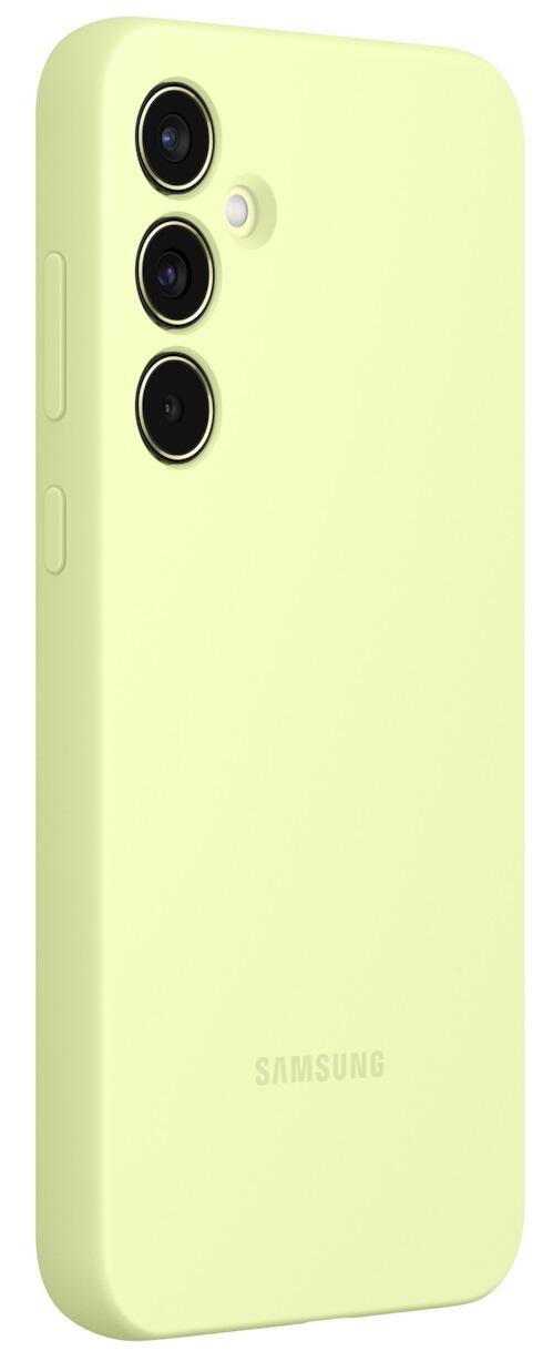 Samsung Silicone Case für das Galaxy A55 5G (gelbgrün)