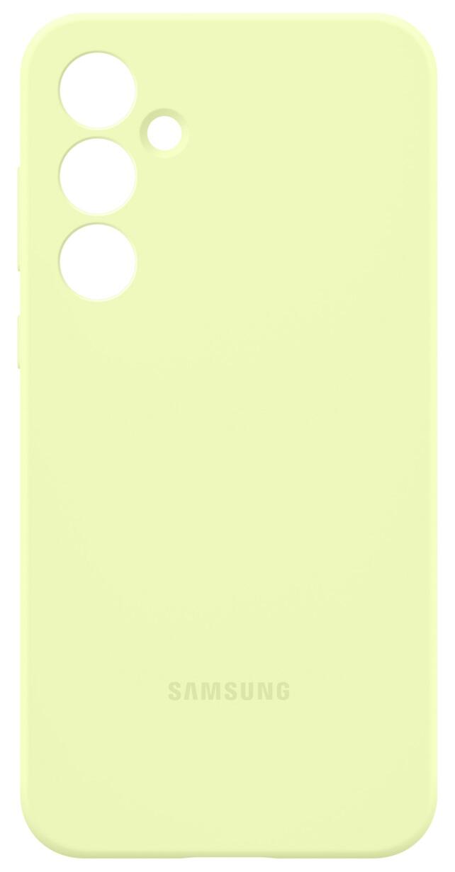 Samsung Silicone Case für das Galaxy A55 5G (gelbgrün)