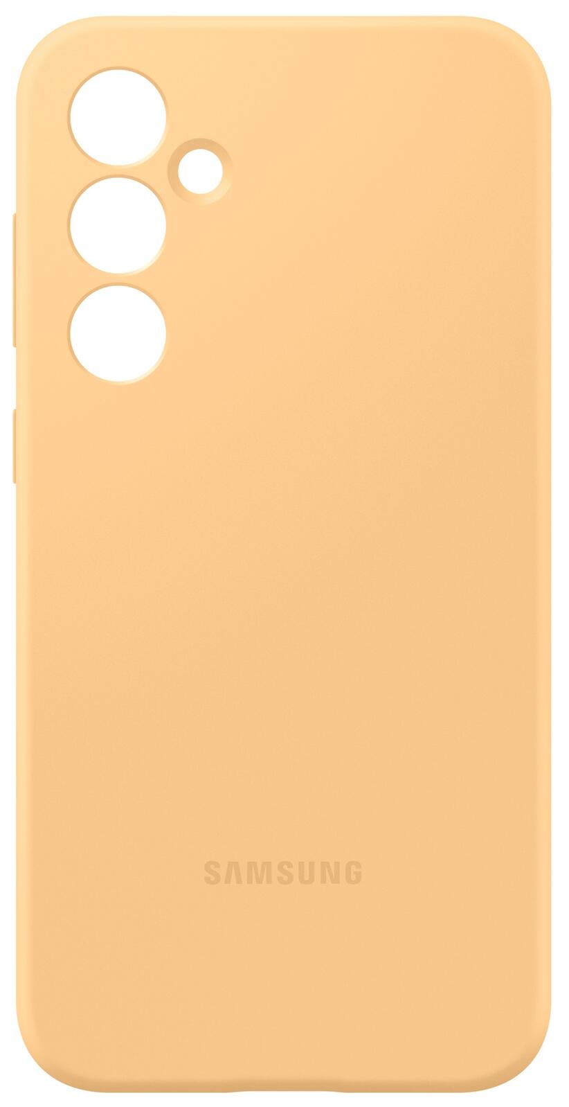 Samsung Silicone Case EF-PS711 für das Galaxy S23 FE (aprikose)