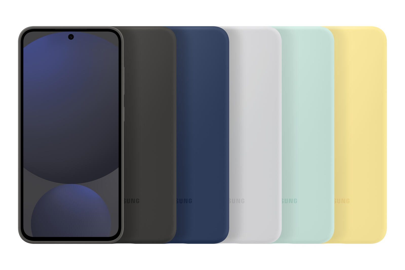 B-WARE Samsung Silicone Case für Galaxy S24 FE (Gray)