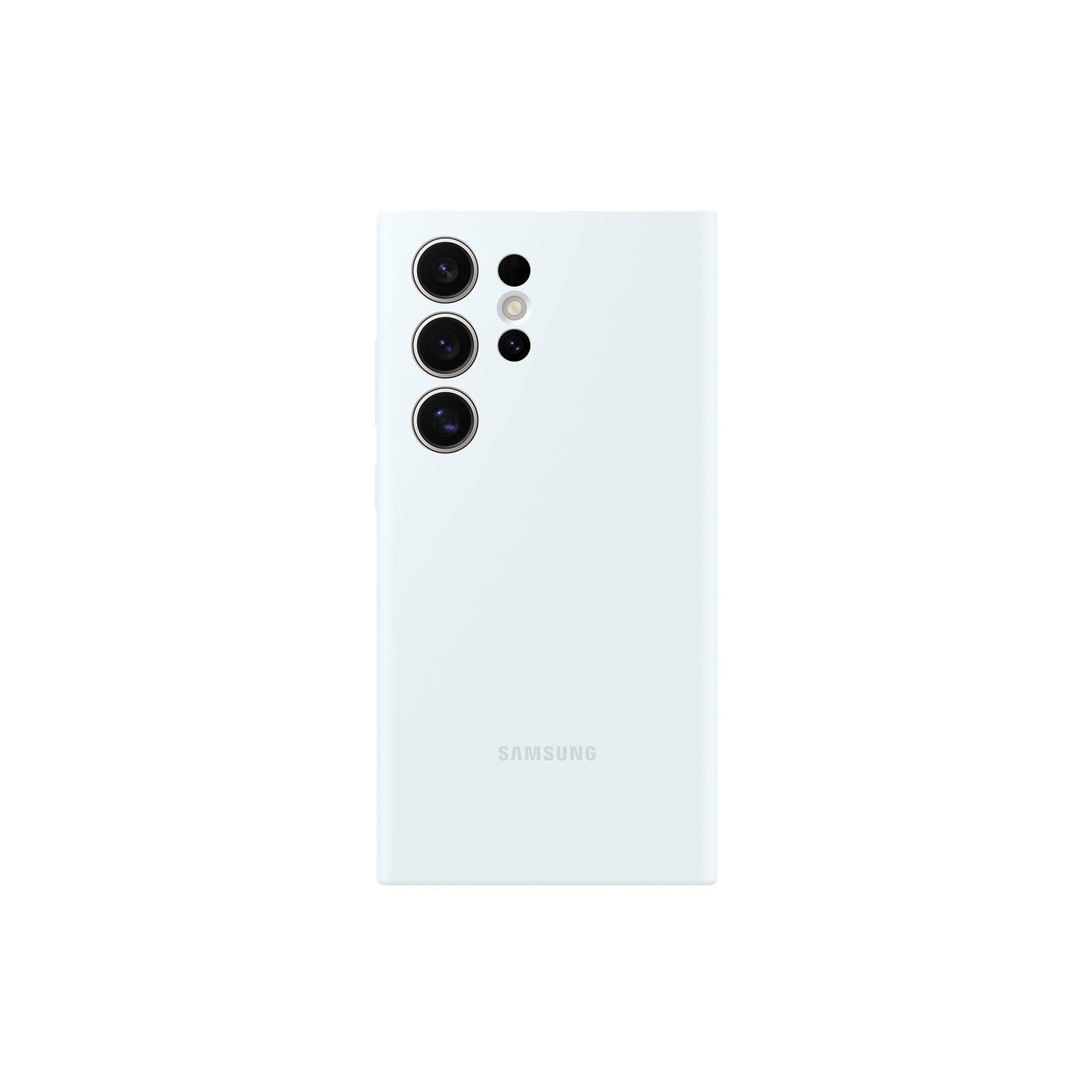 Samsung Silicone Case für das Galaxy S24 Ultra (White)