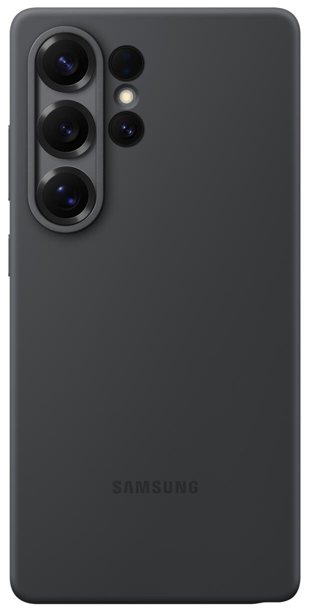 Samsung Silicone Case für Galaxy S25 Ultra, Black