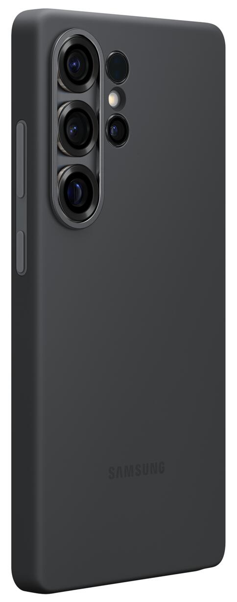 Samsung Silicone Case für Galaxy S25 Ultra, Black