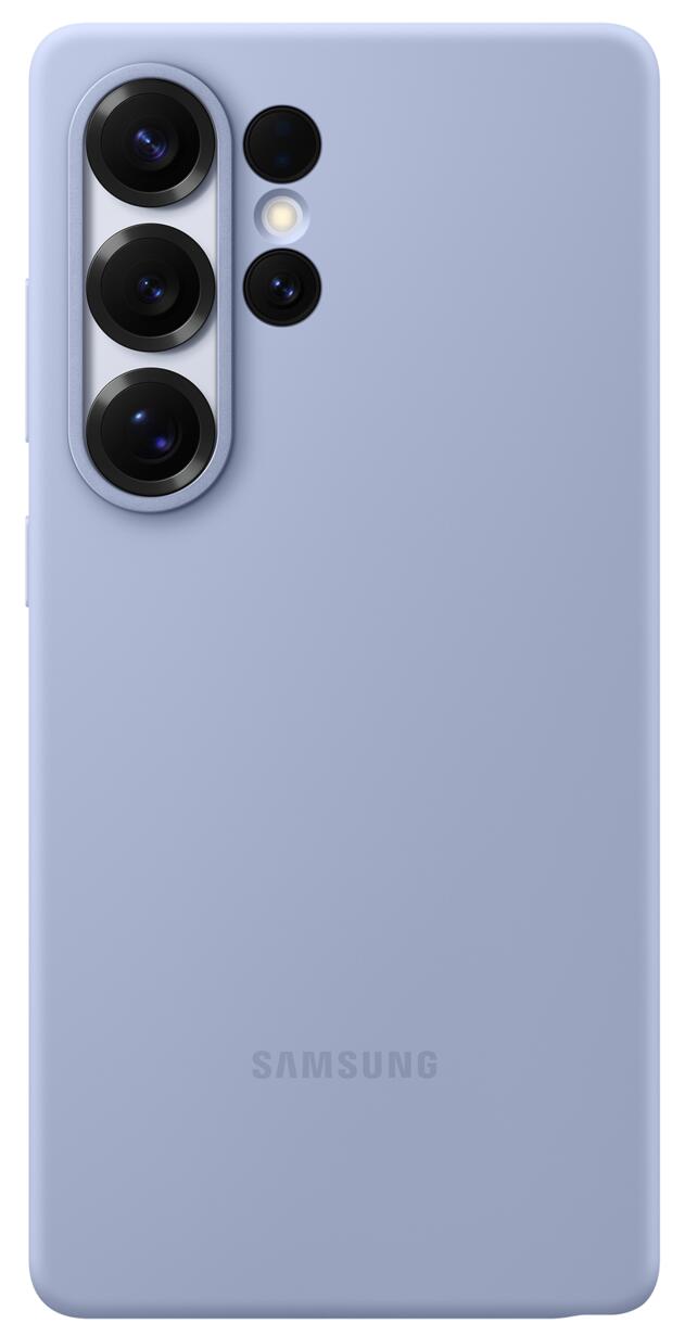 Samsung Silicone Case für Galaxy S25 Ultra, Light Blue