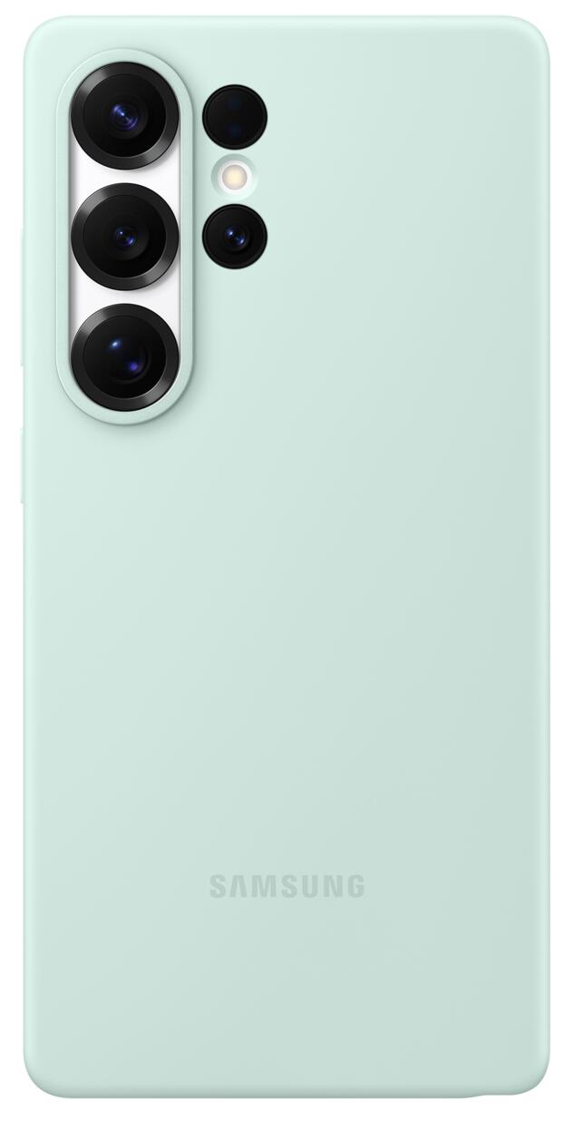 Samsung Silicone Case für Galaxy S25 Ultra, Mint