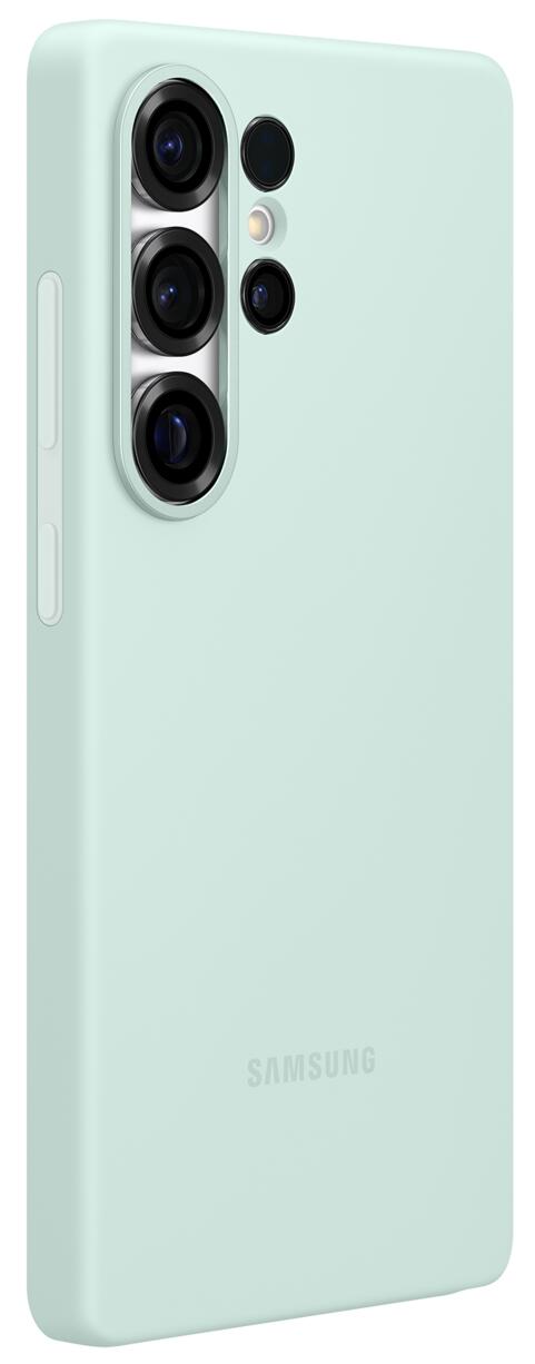 Samsung Silicone Case für Galaxy S25 Ultra, Mint