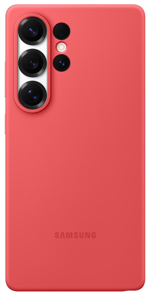 Samsung Silicone Case für Galaxy S25 Ultra, Red