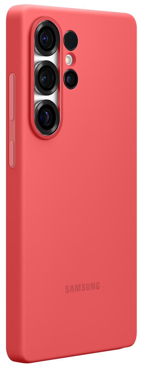 Samsung Silicone Case für Galaxy S25 Ultra, Red