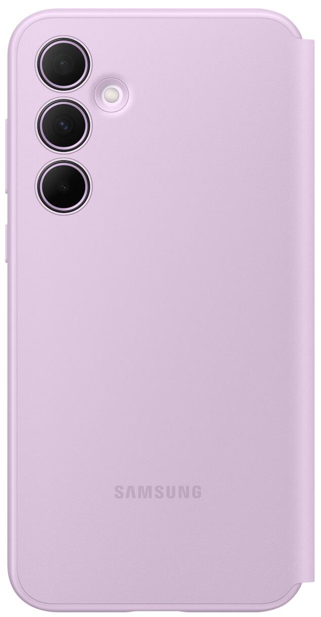 Samsung Smart View Wallet Case EF-ZA356 für das Galaxy A35 5G (lavendel)