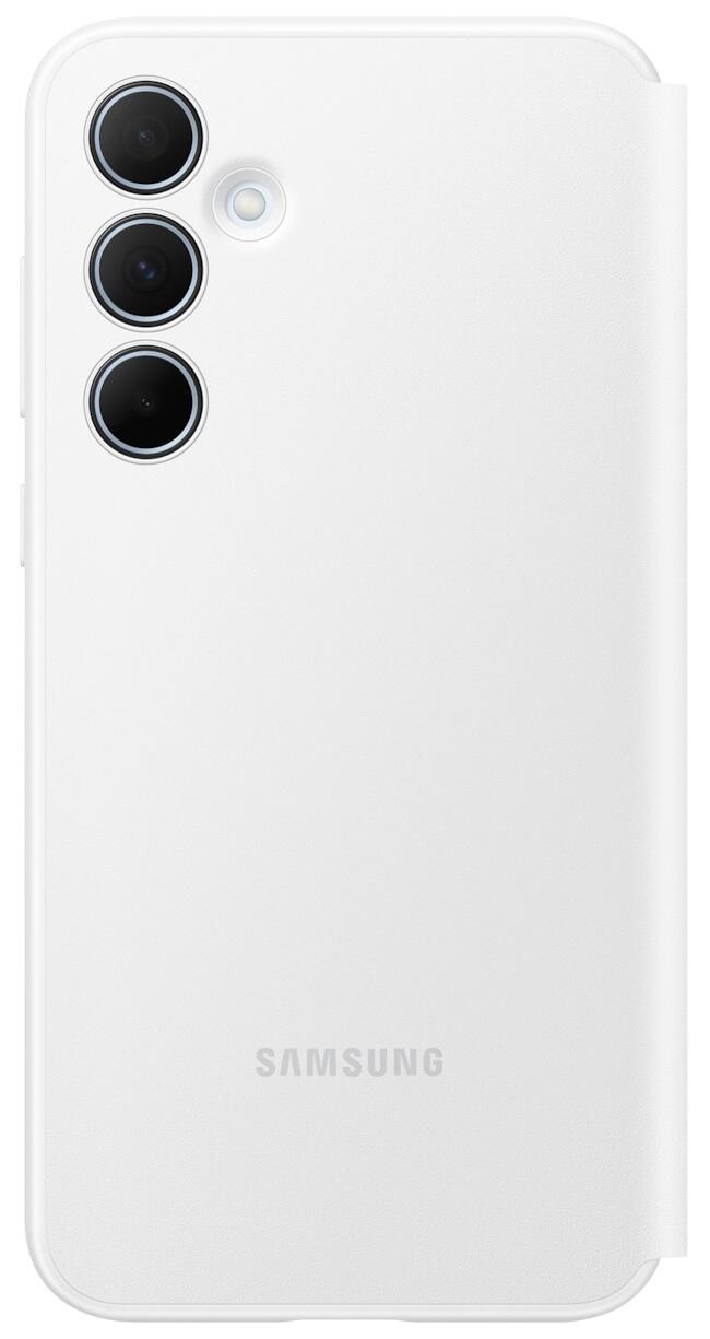 Samsung Smart View Wallet Case EF-ZA356 für das Galaxy A35 5G (weiß)