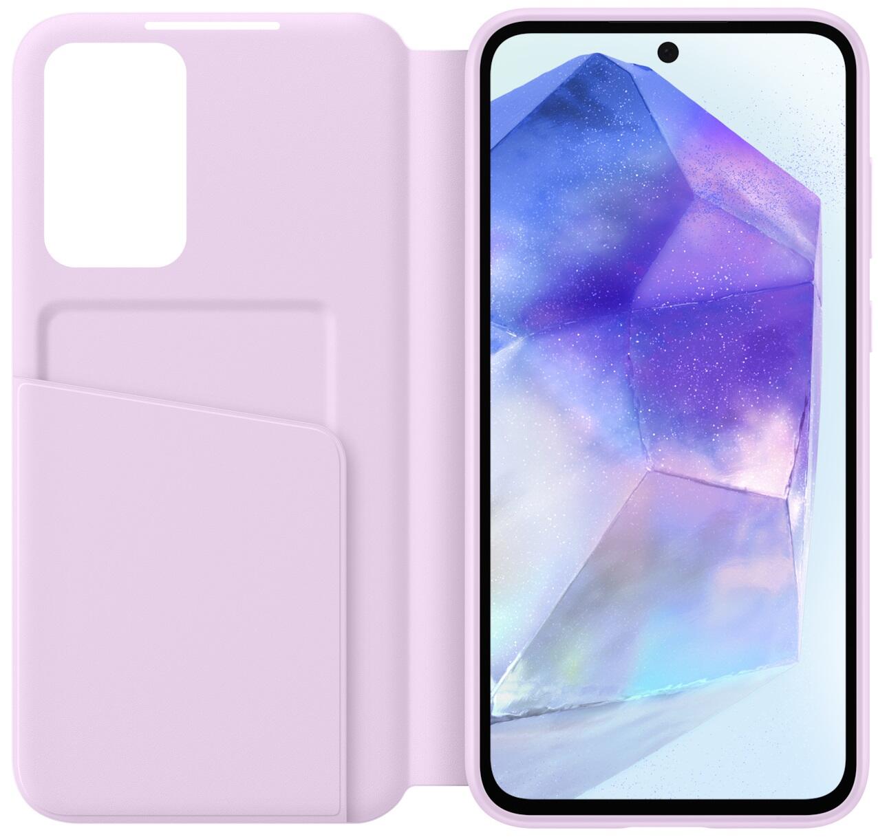 Samsung Smart View Wallet Case für das Galaxy A55 5G (lavendel)